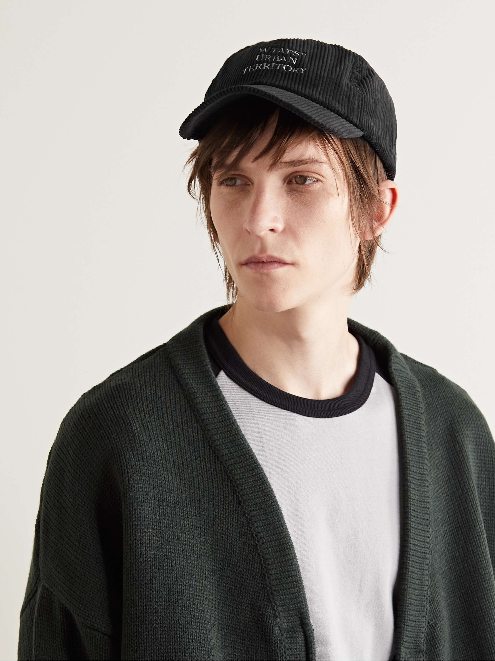 WTAPS® T-6L Embroidered Cotton-Corduroy Baseball Cap