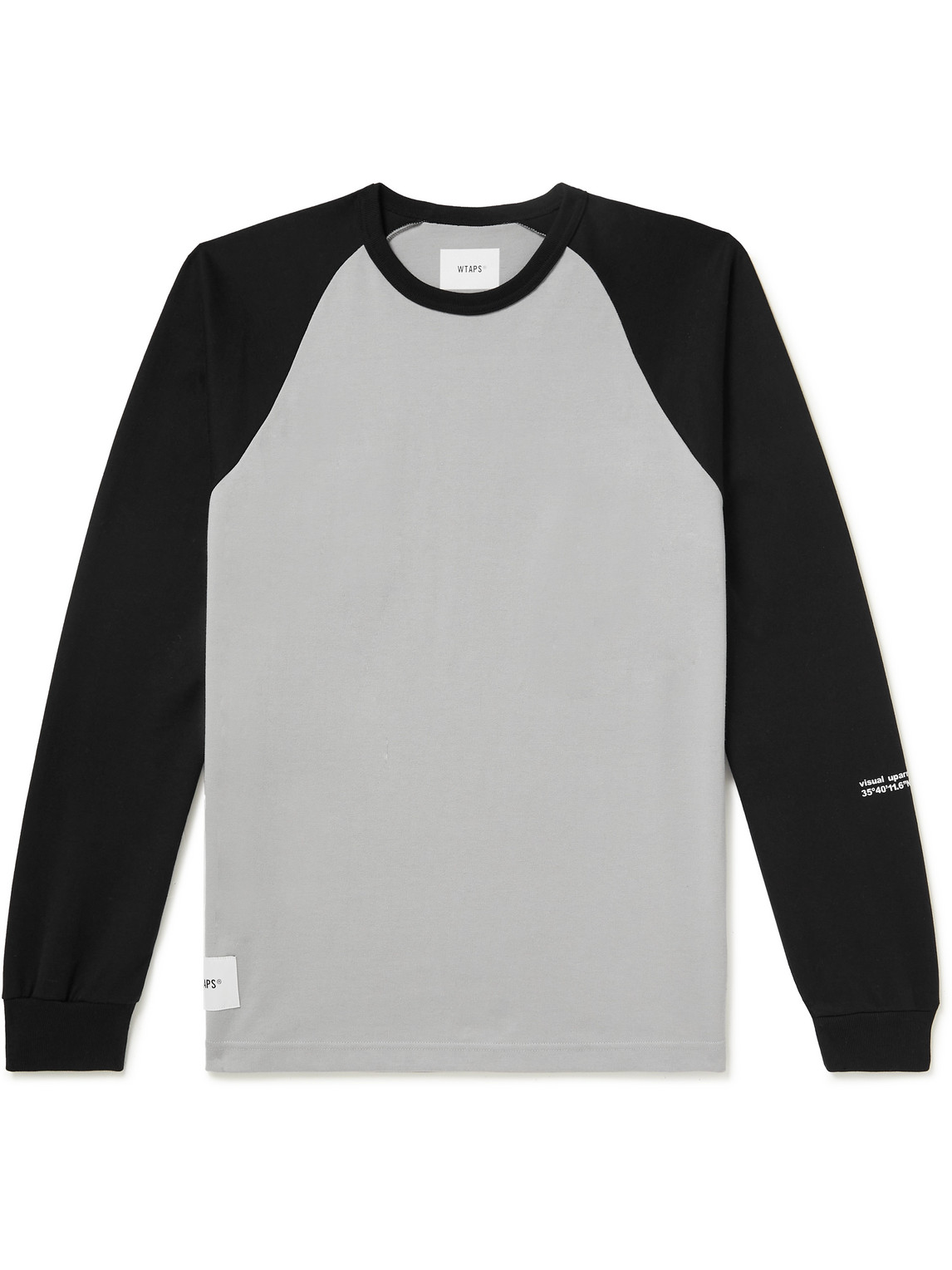 WTAPS IAN RAGLAN COTTON ラグラン WTAPS IAN / RAGLAN / COTTON（Ian Logo-Appliquéd Two-Tone