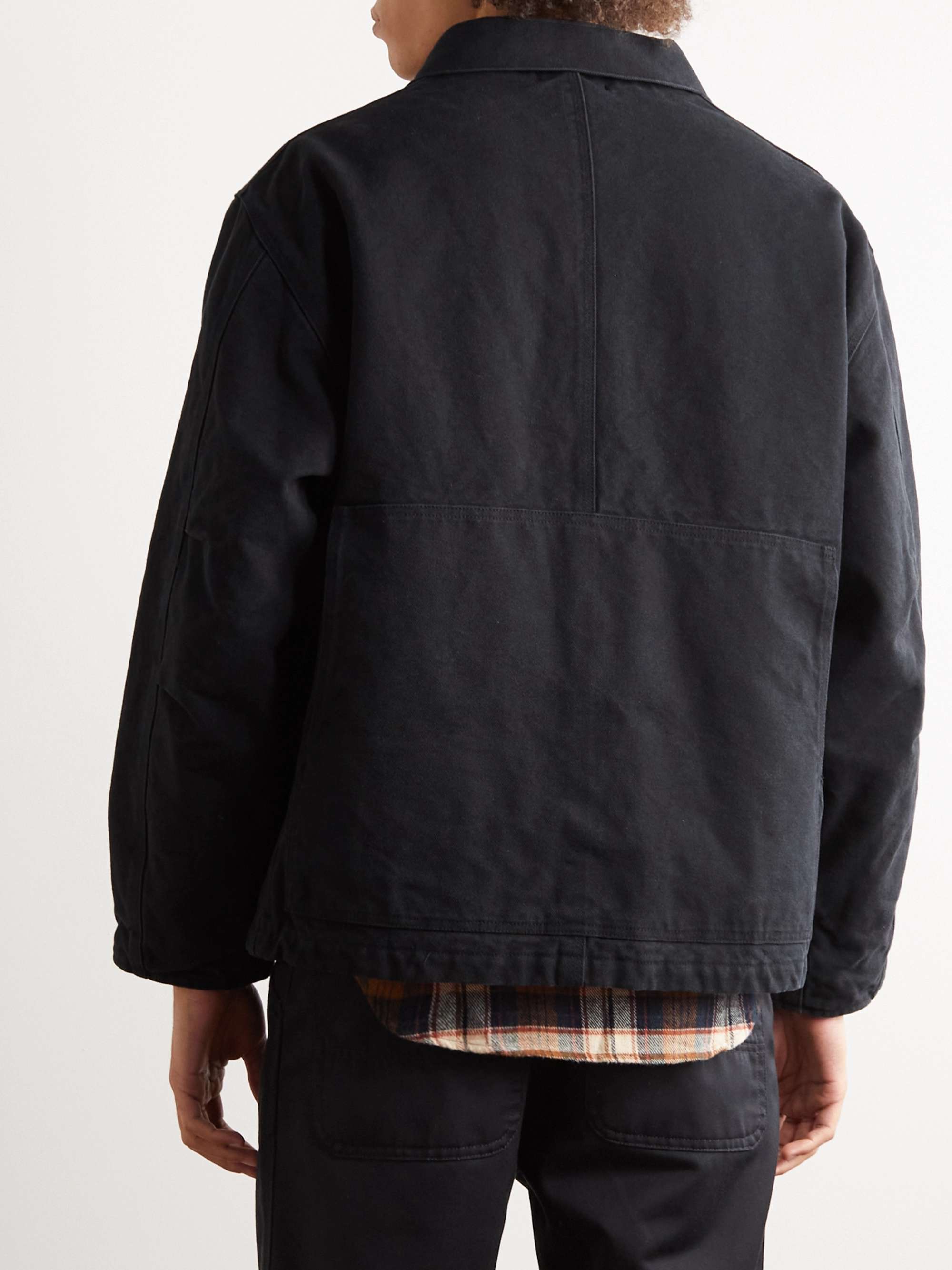 WTAPS® Mich Logo-Embroidered Cotton-Canvas Jacket