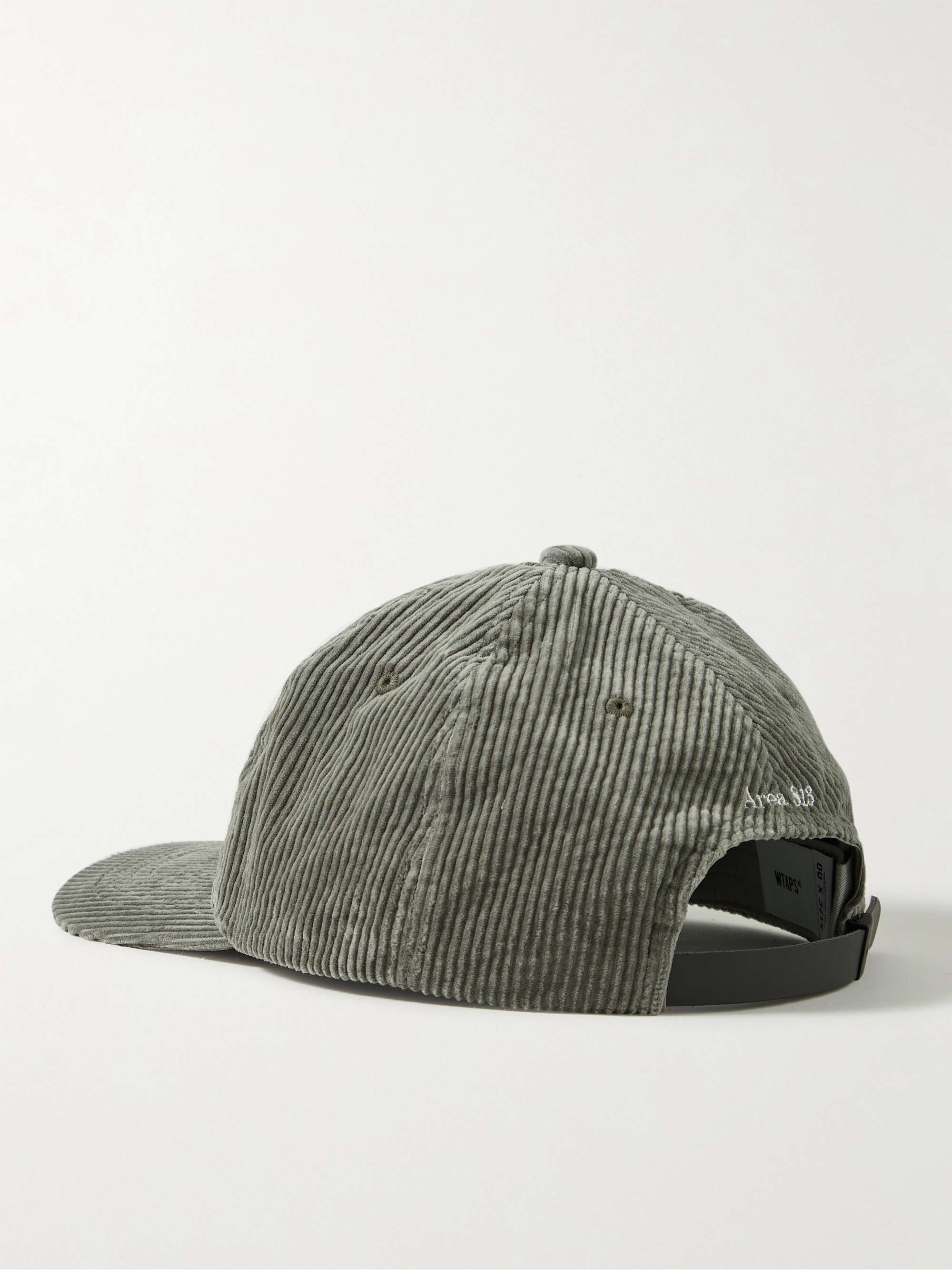 WTAPS® T-6L Embroidered Cotton-Corduroy Baseball Cap