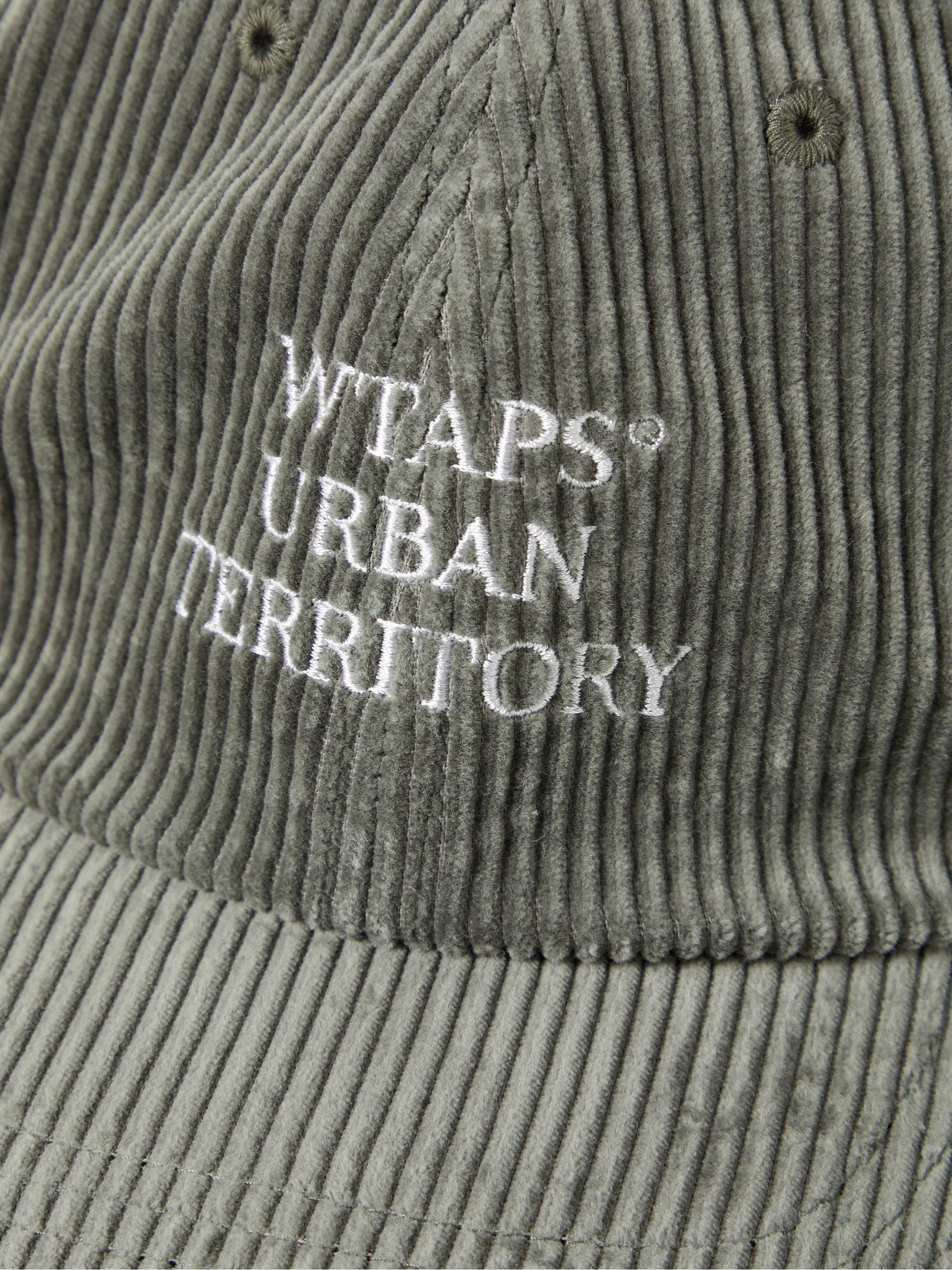 WTAPS® T-6L Embroidered Cotton-Corduroy Baseball Cap