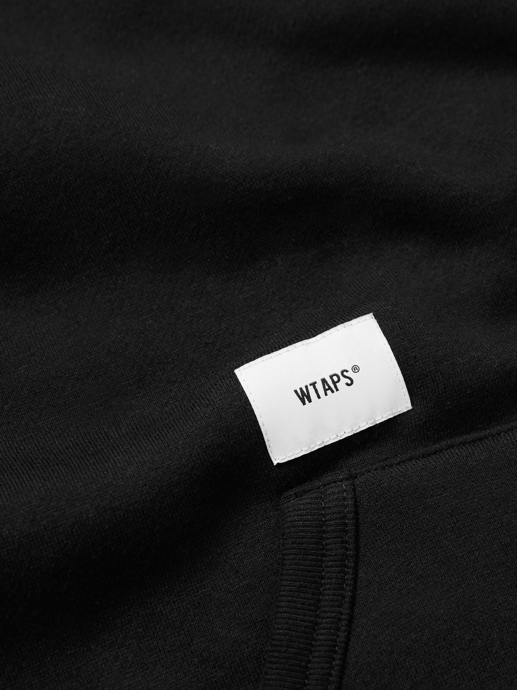 WTAPS® Logo-Embroidered Cotton-Jersey Hoodie