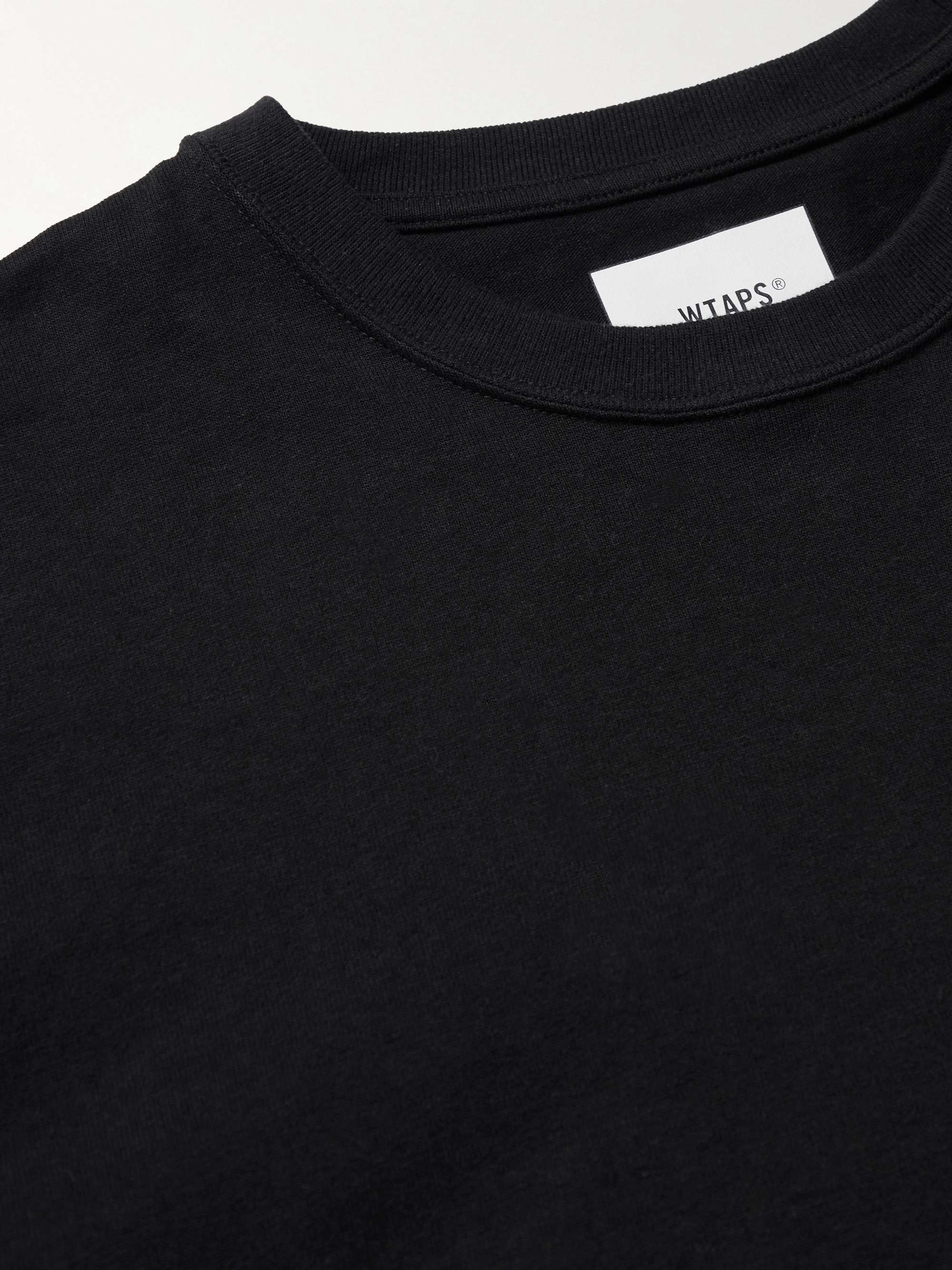 WTAPS® Logo-Appliquéd Cotton-Jersey T-Shirt