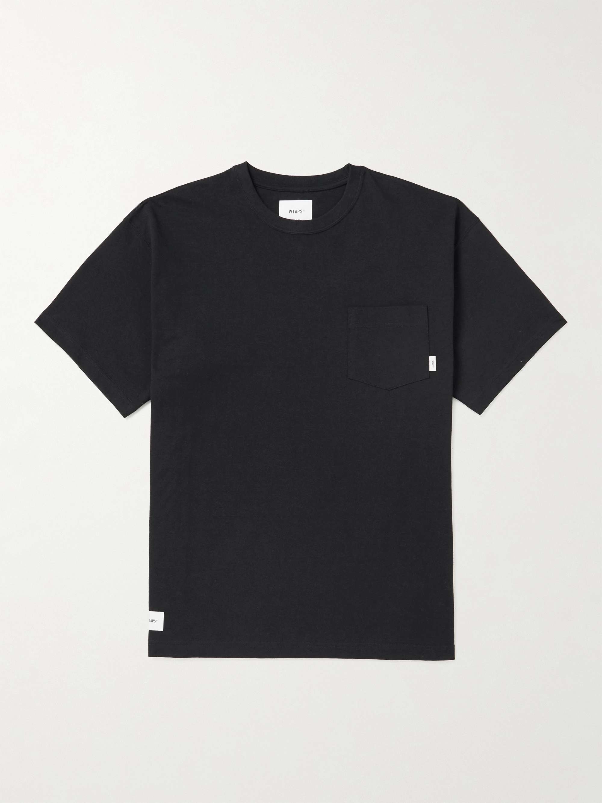WTAPS® Logo-Appliquéd Cotton-Jersey T-Shirt