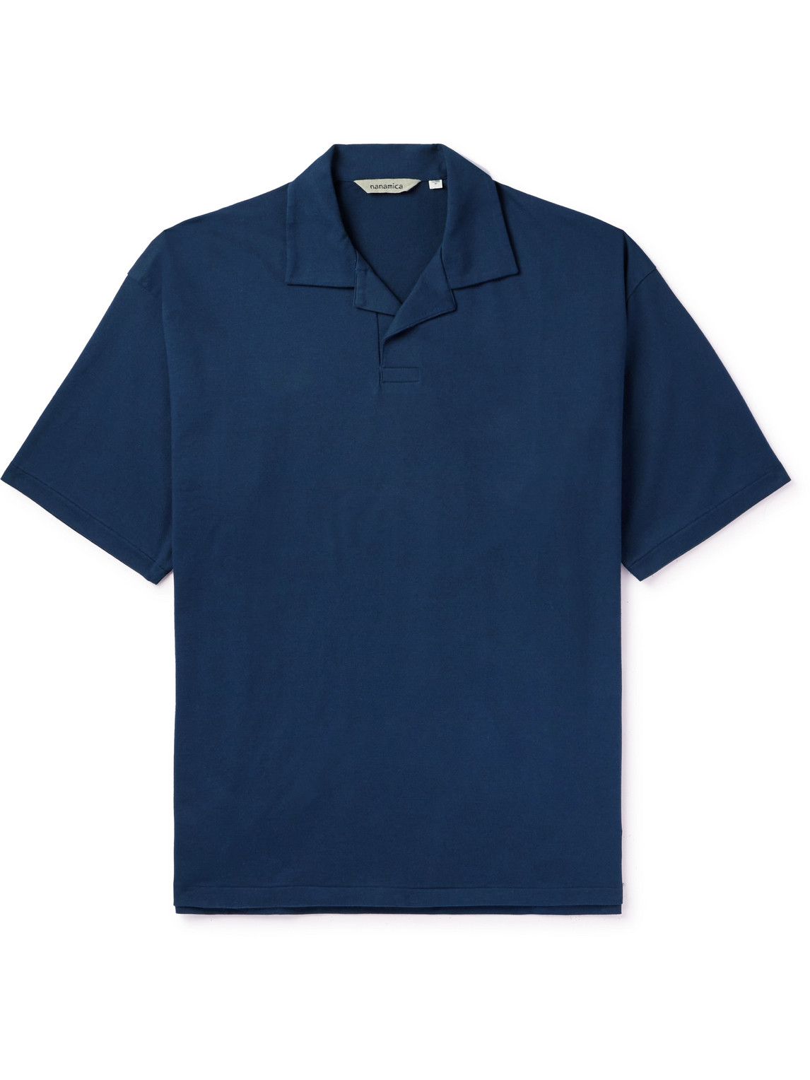 Cotton-Blend Jersey Polo Shirt