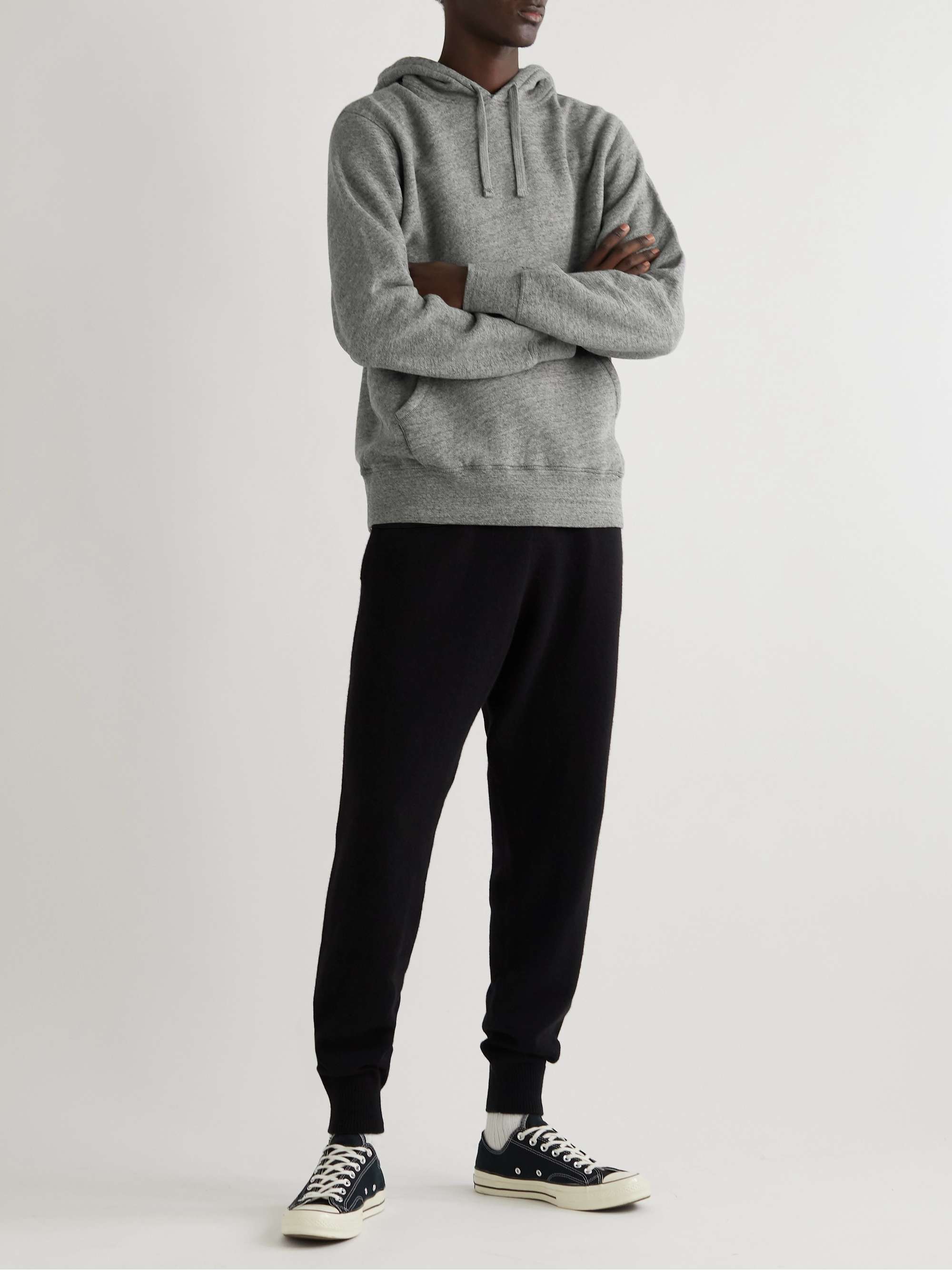 HARTFORD Brushed Cotton-Jersey Hoodie