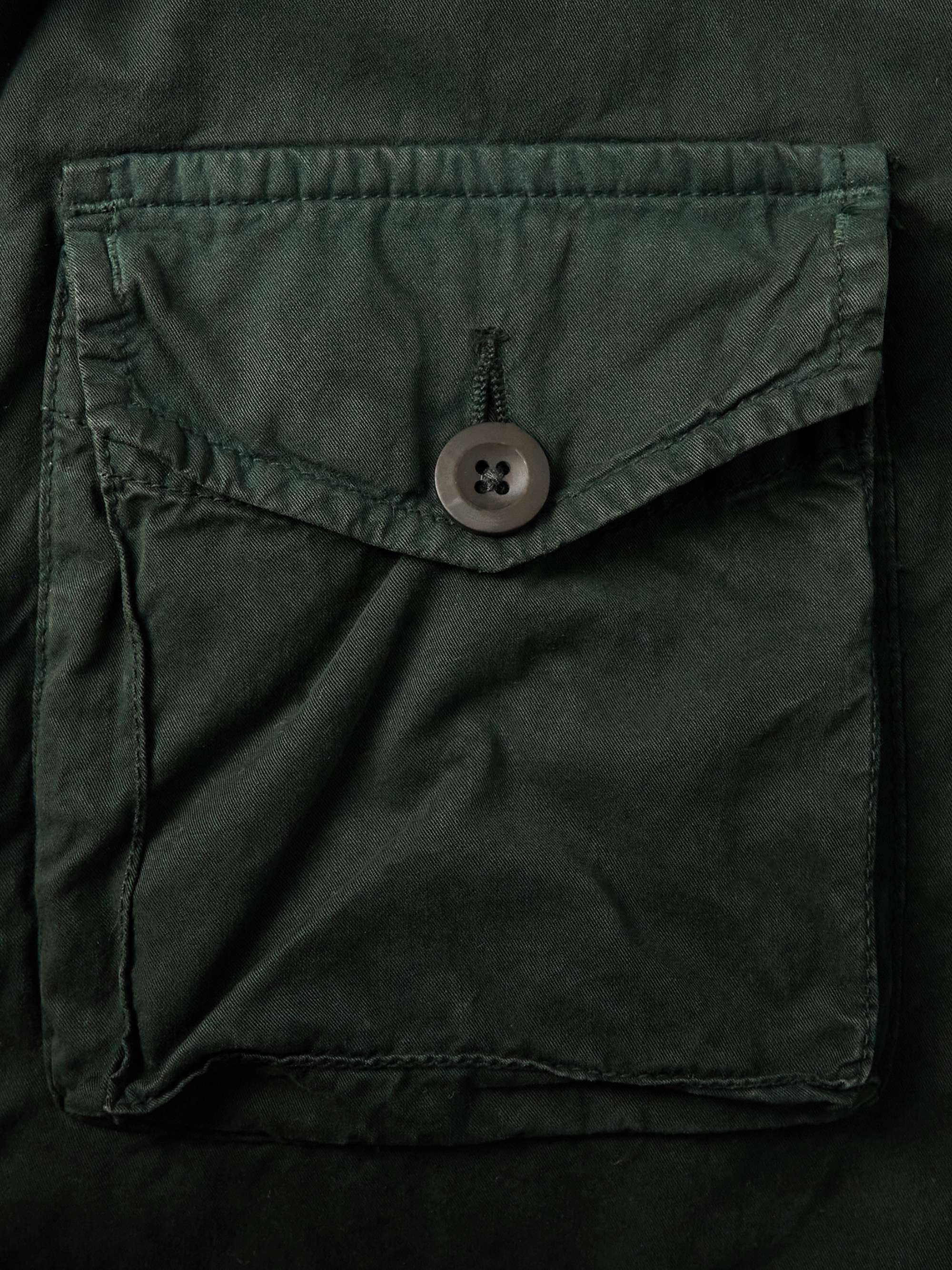 HARTFORD Jonah Garment-Dyed Cotton-Canvas Jacket
