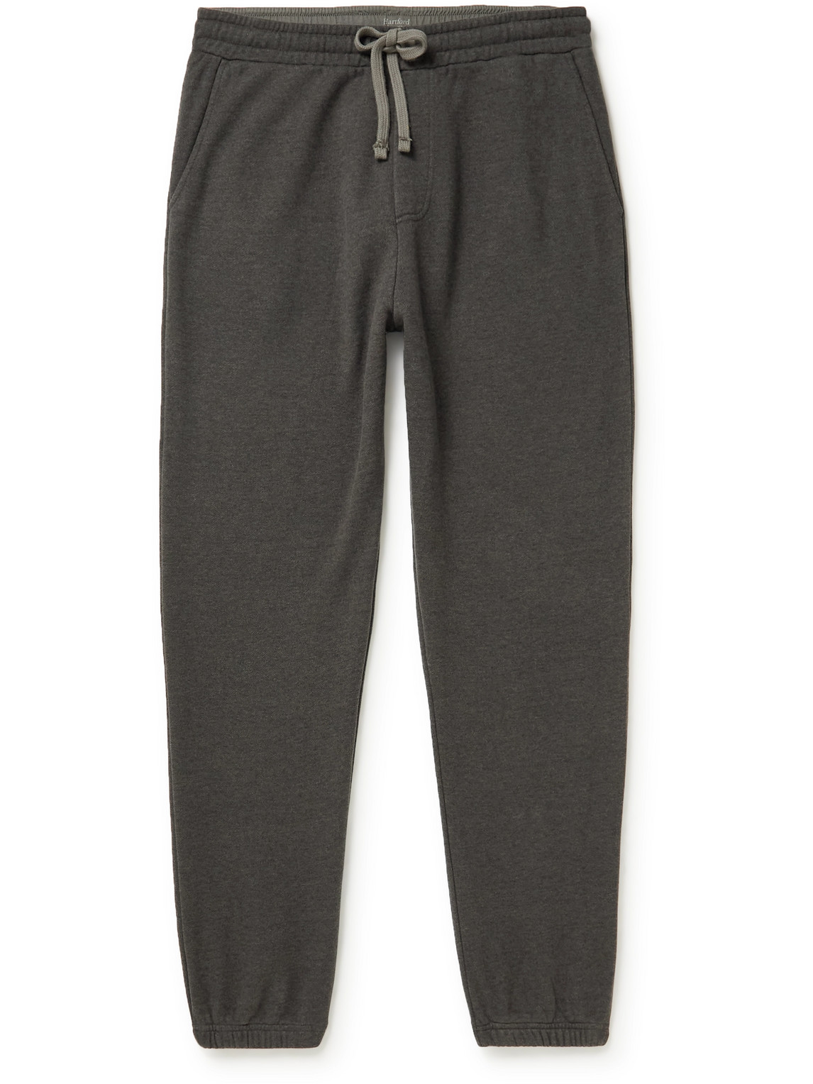 Joggy Tapered Brushed Cotton-Blend Jersey Sweatpants