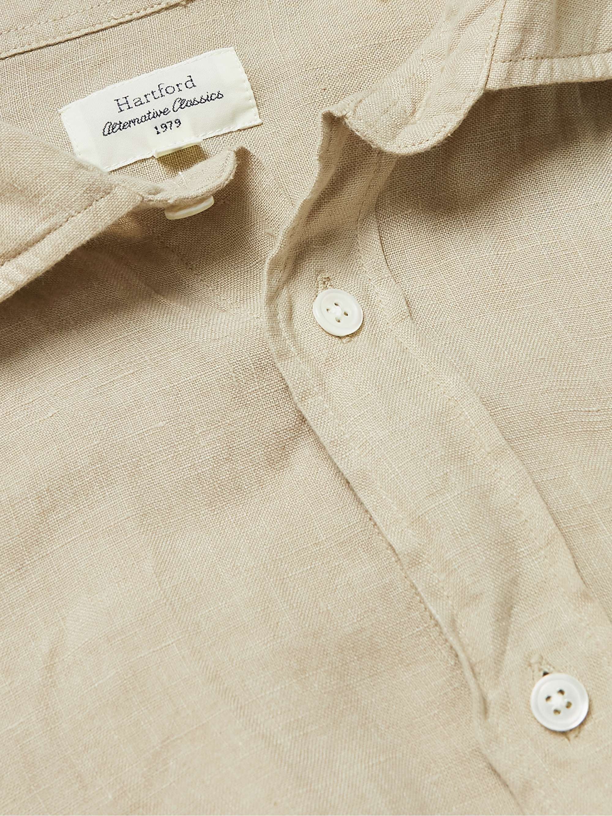 HARTFORD Paul Pat Linen Shirt