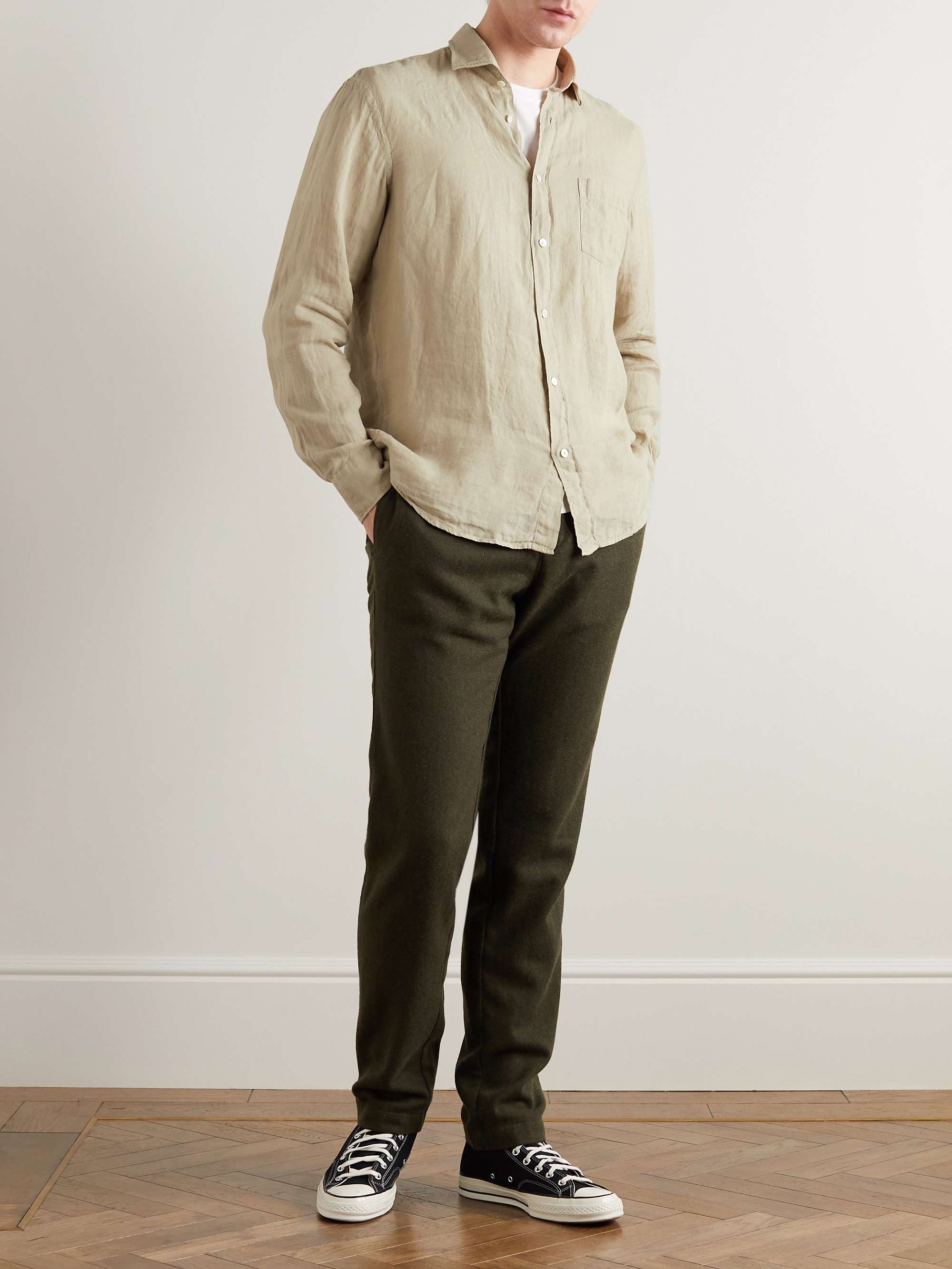 HARTFORD Paul Pat Linen Shirt
