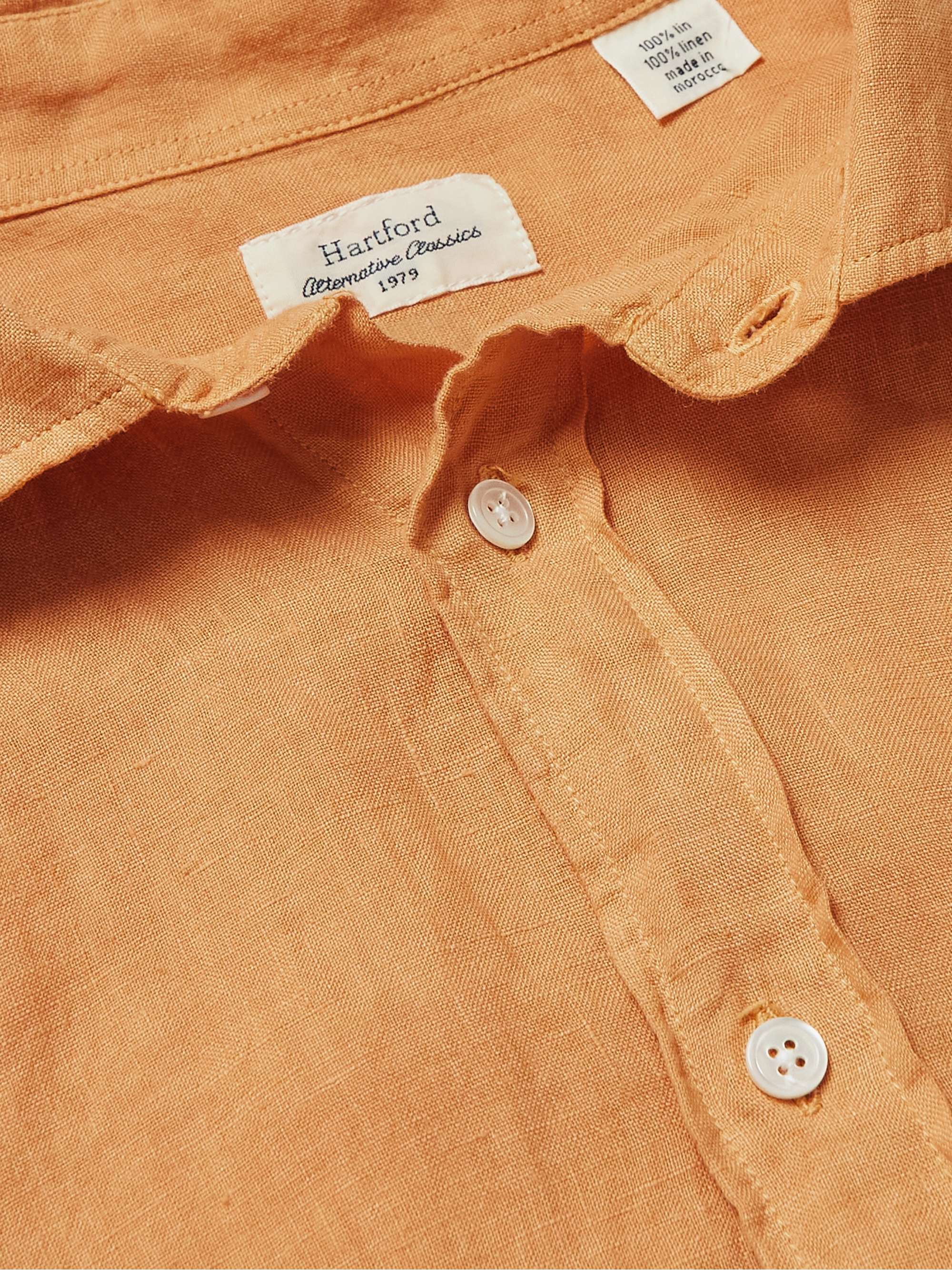 HARTFORD Paul Pat Linen Shirt