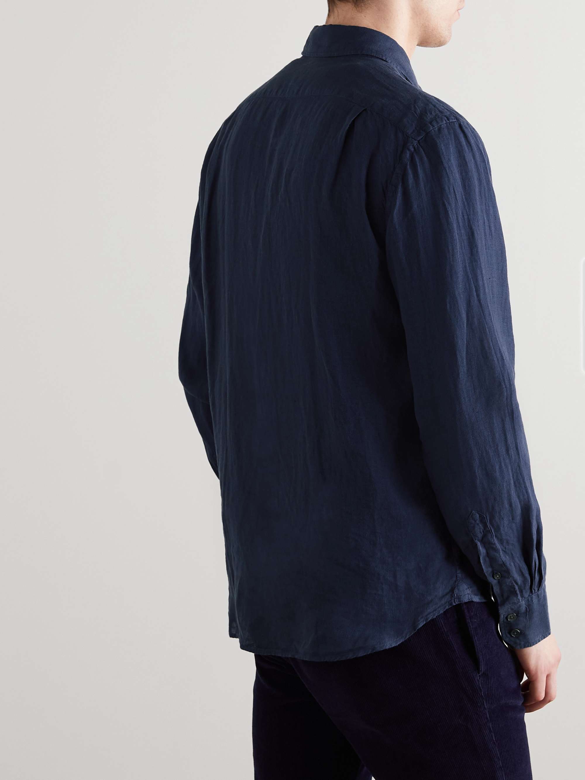HARTFORD Paul Pat Linen Shirt