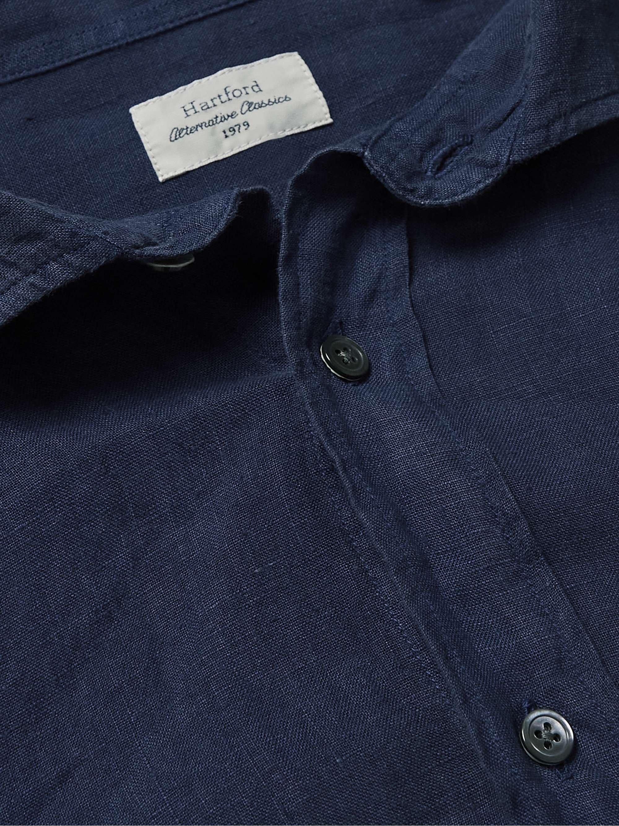 HARTFORD Paul Pat Linen Shirt