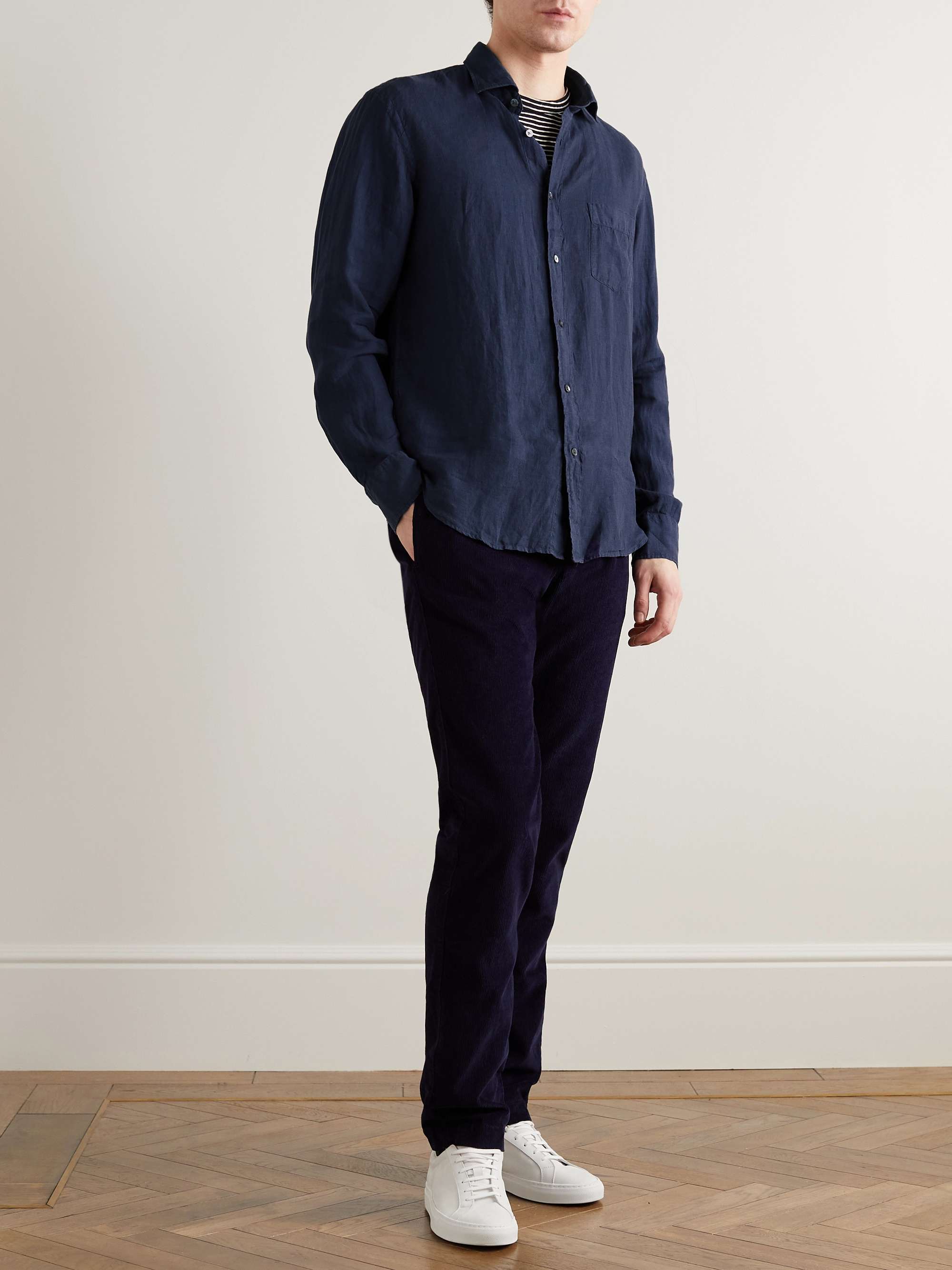 HARTFORD Paul Pat Linen Shirt