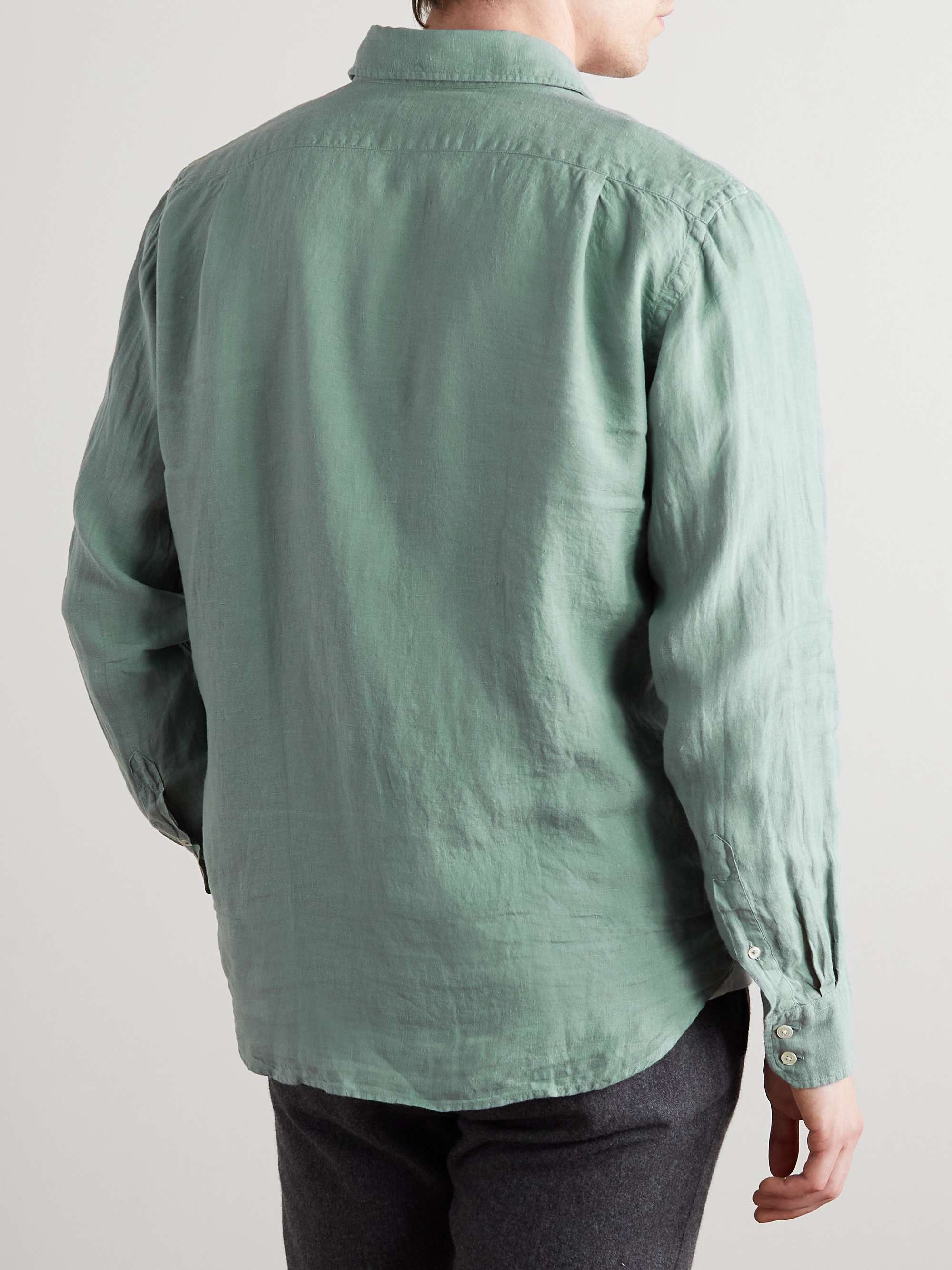 HARTFORD Paul Pat Linen Shirt