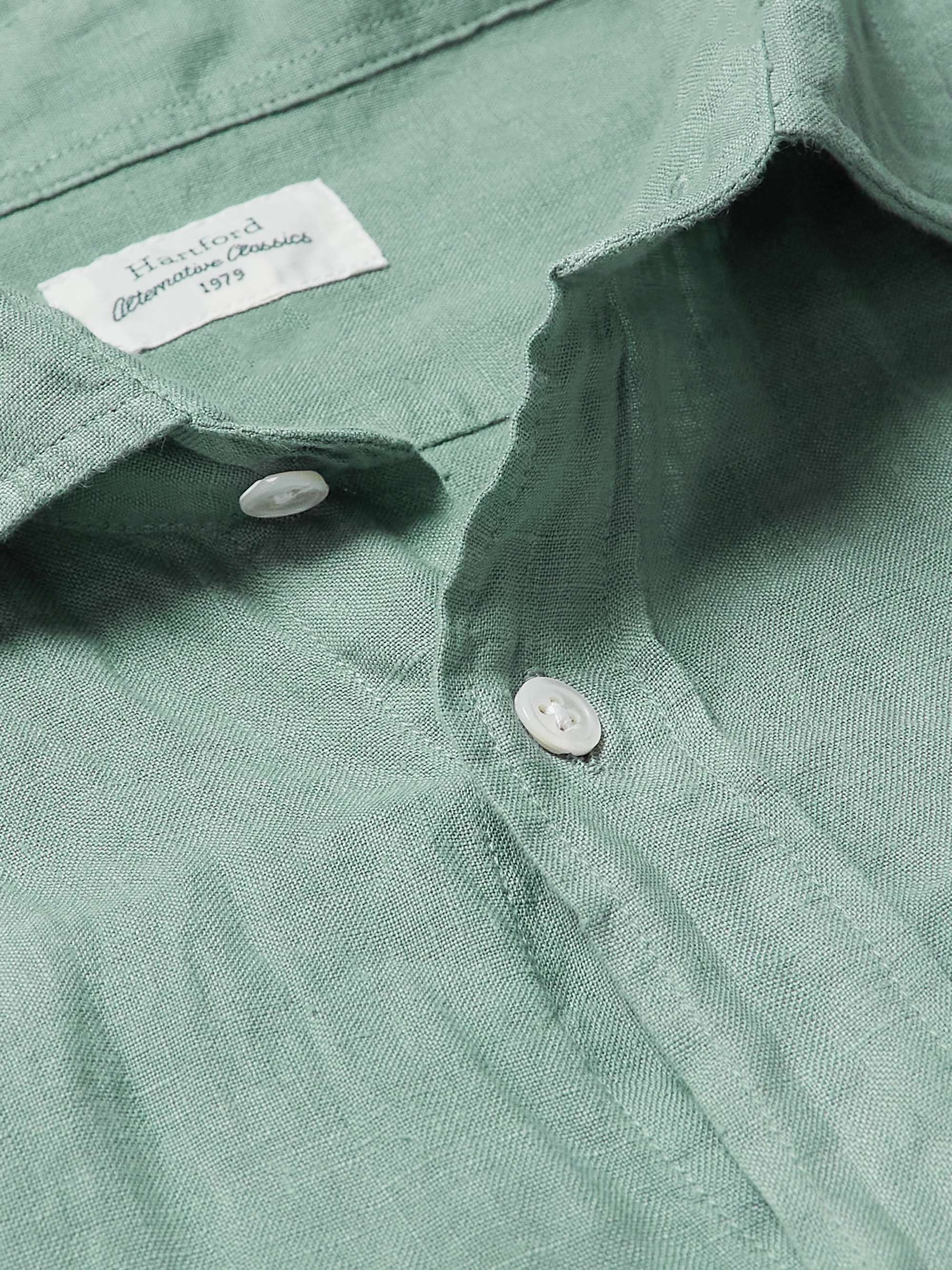 HARTFORD Paul Pat Linen Shirt
