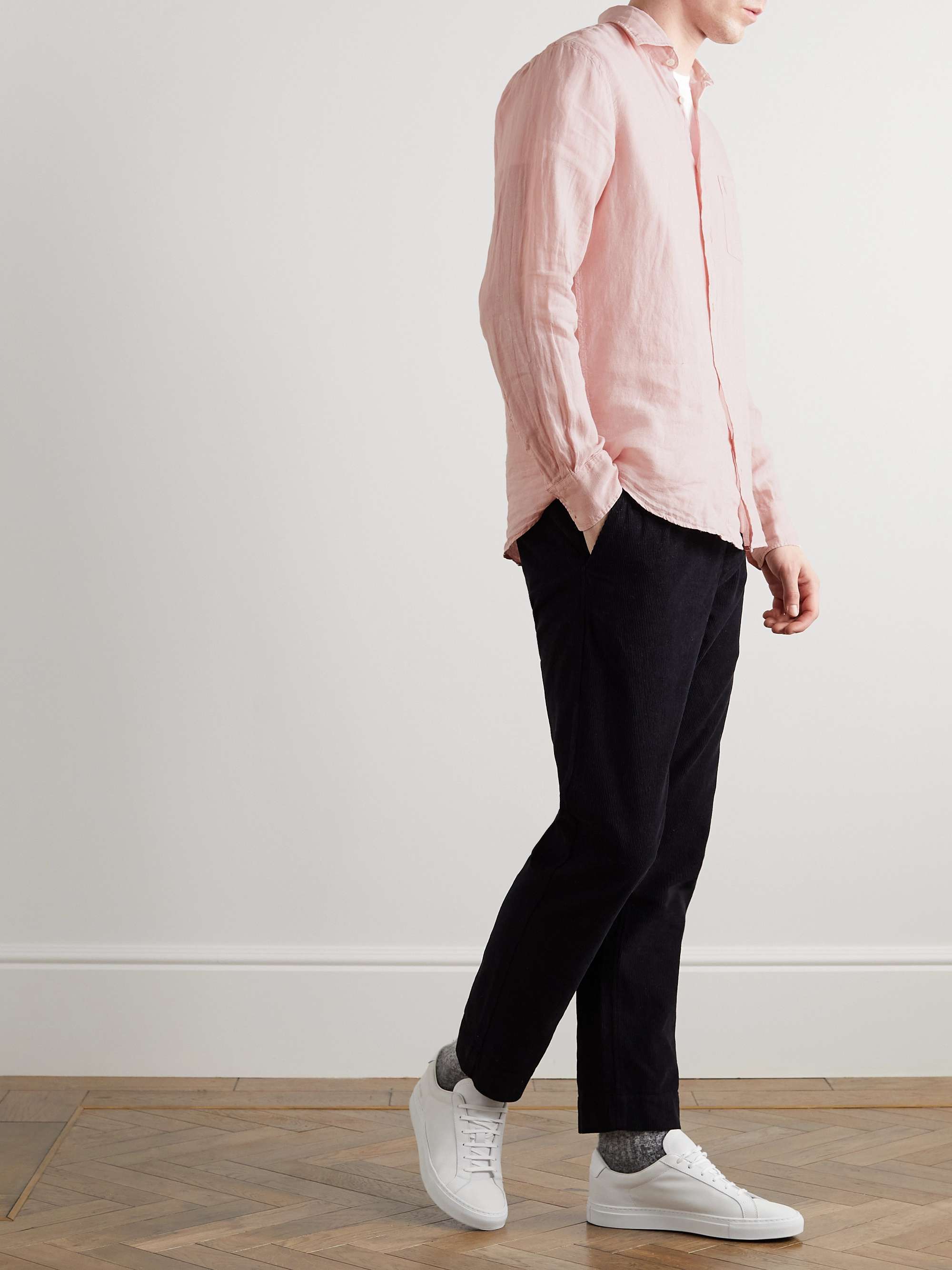 HARTFORD Paul Pat Linen Shirt