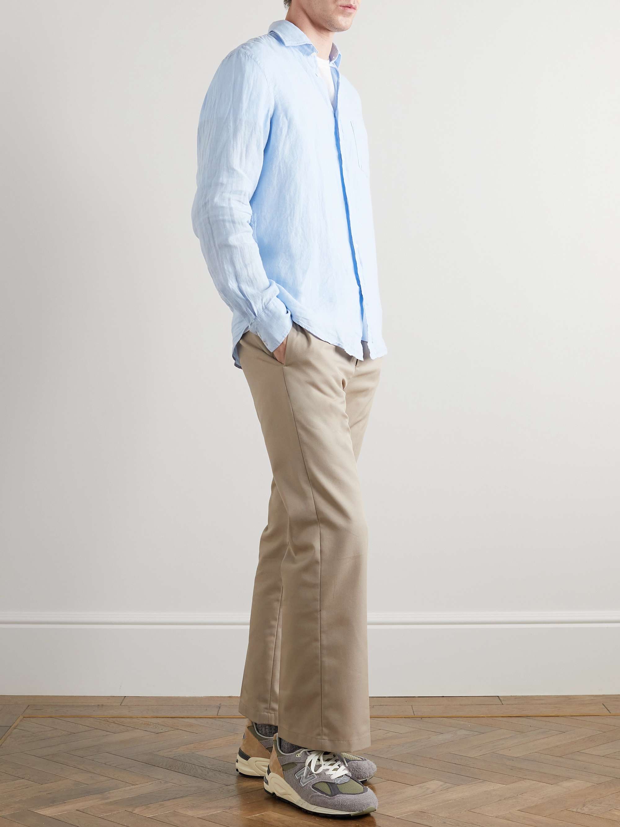 HARTFORD Paul Pat Linen Shirt