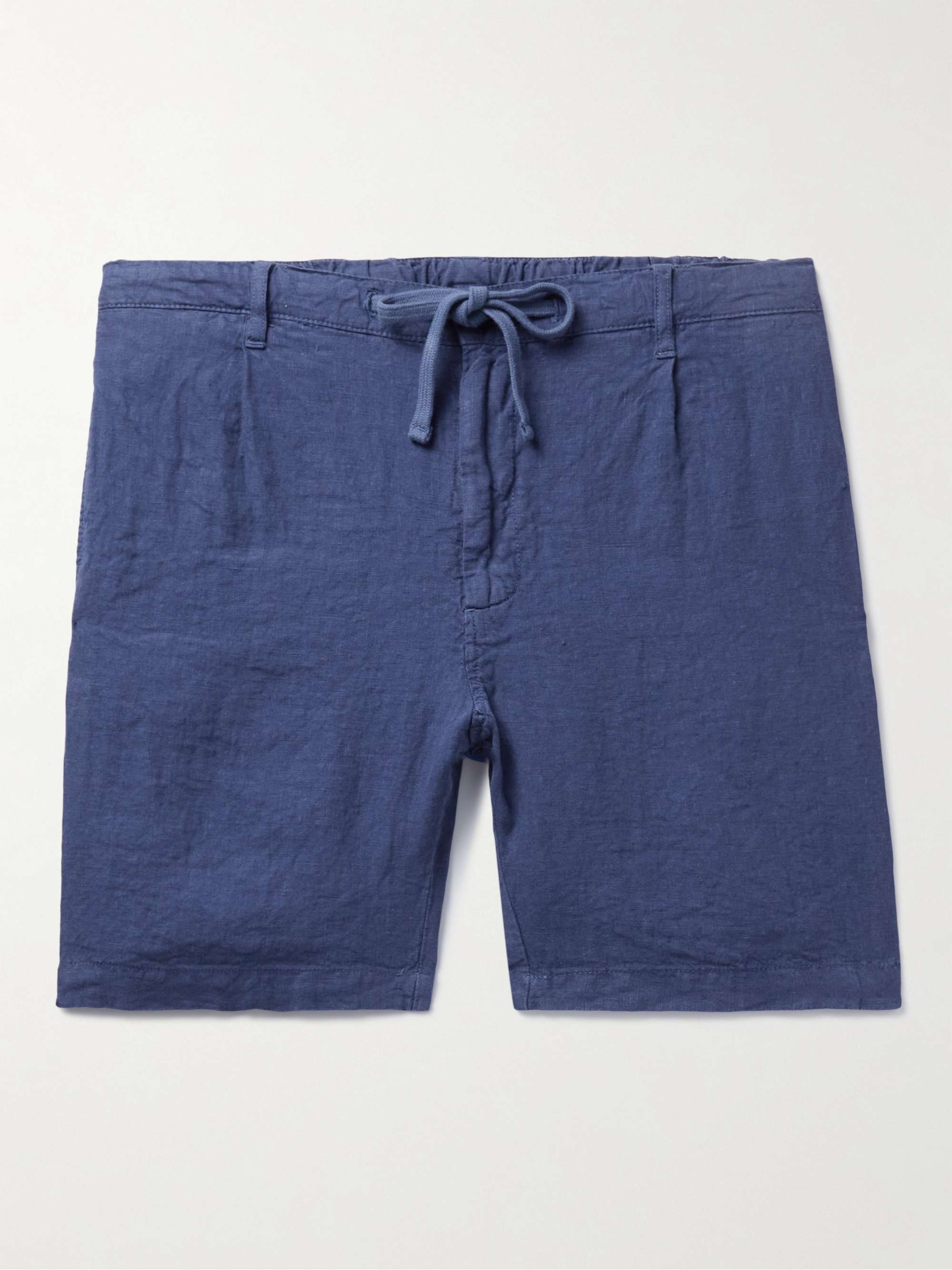 HARTFORD Tank Slim-Fit Linen Drawstring Shorts for Men | MR PORTER