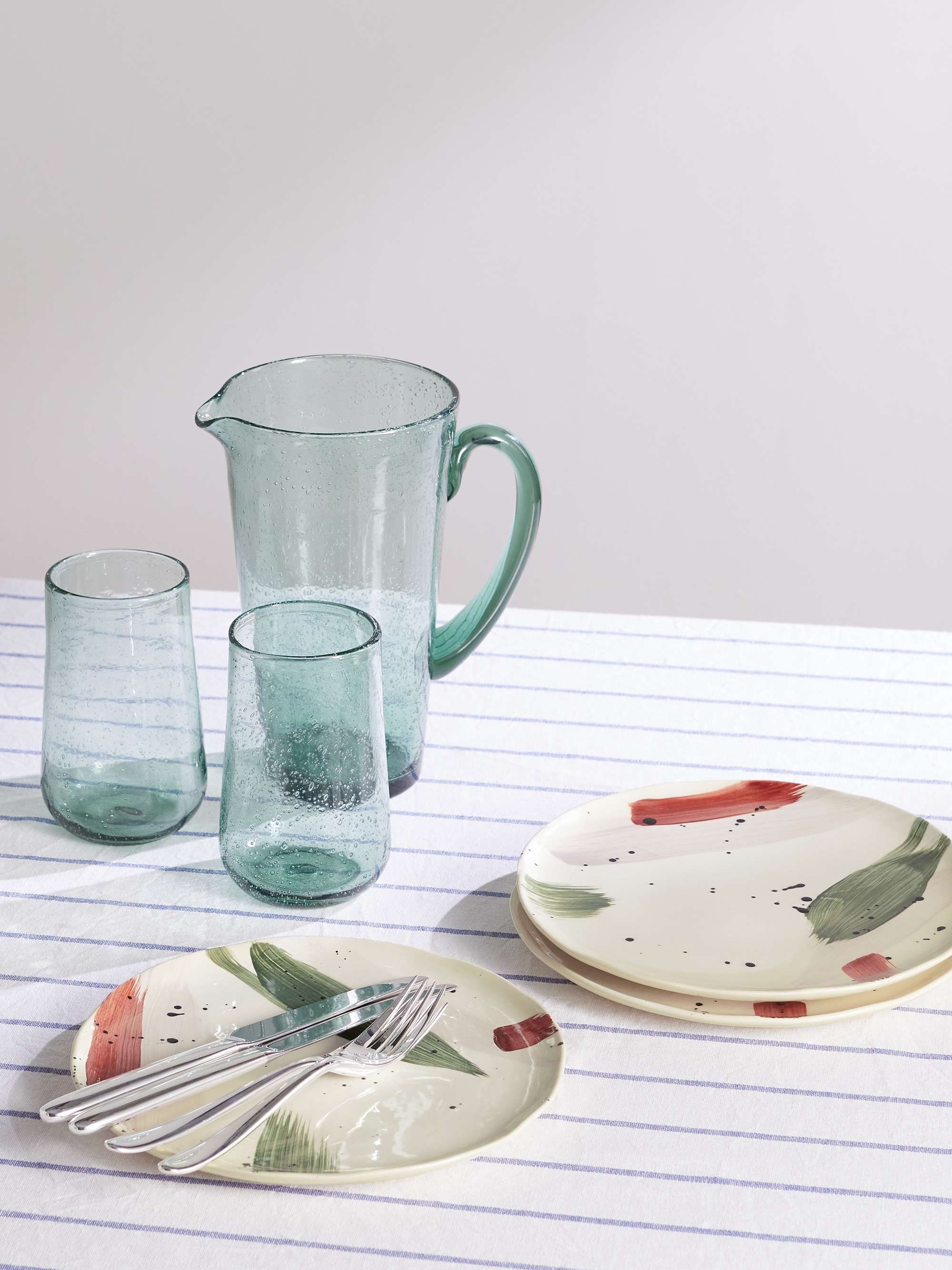 Alameda Set of Four Stoneware Plates