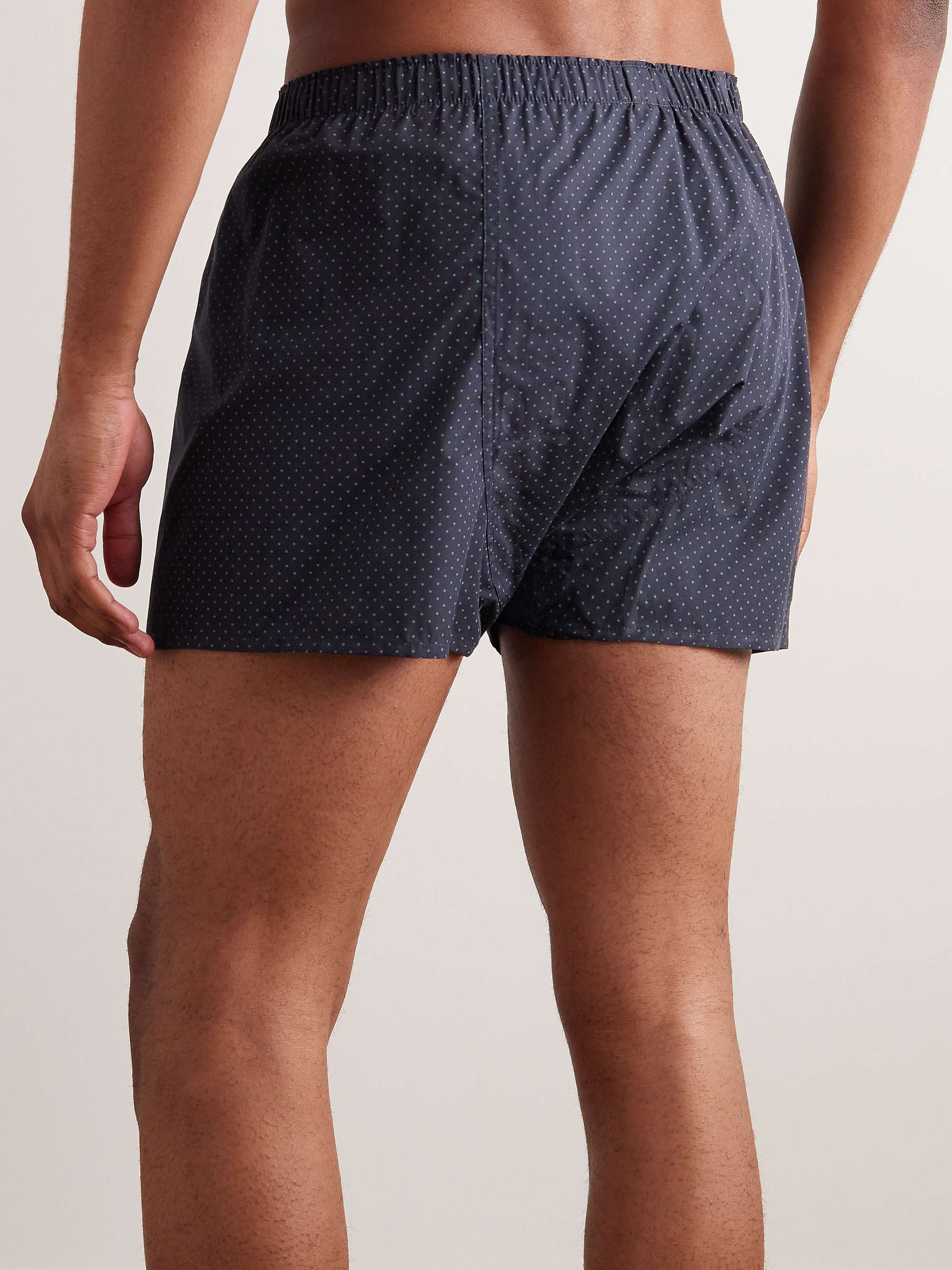 SUNSPEL Printed Cotton Boxer Shorts