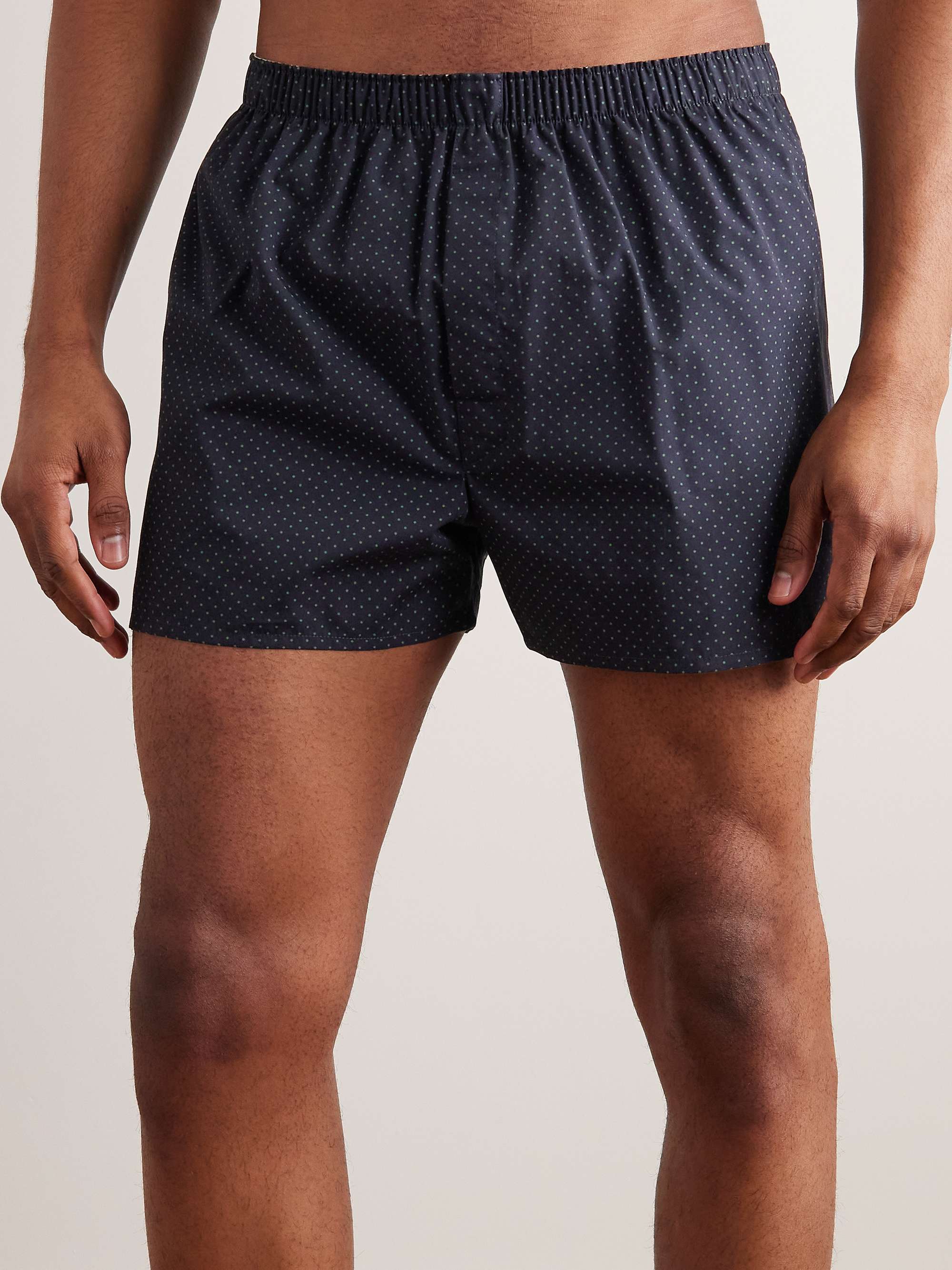 SUNSPEL Printed Cotton Boxer Shorts