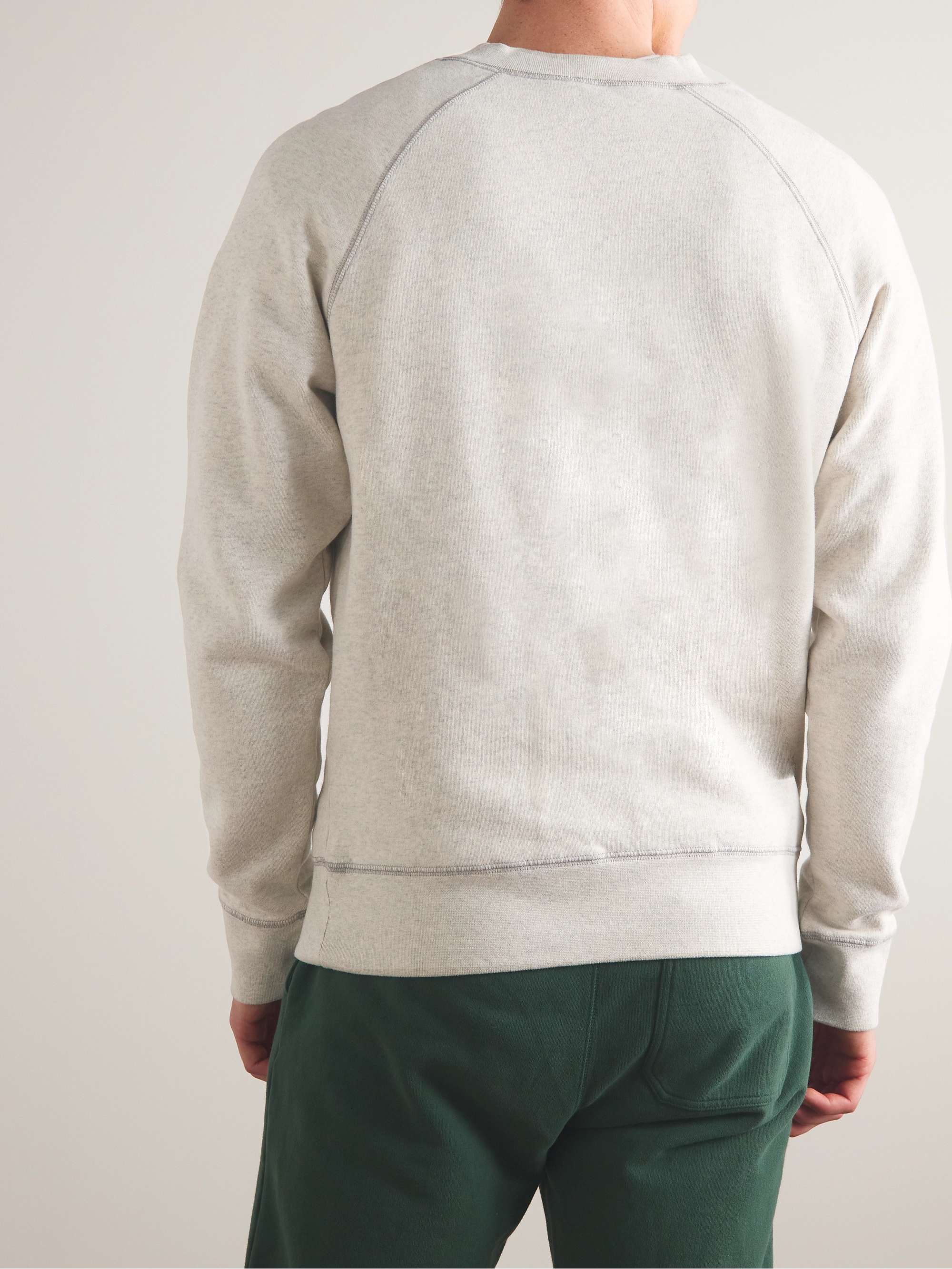 SUNSPEL Brushed Cotton-Jersey Sweatshirt