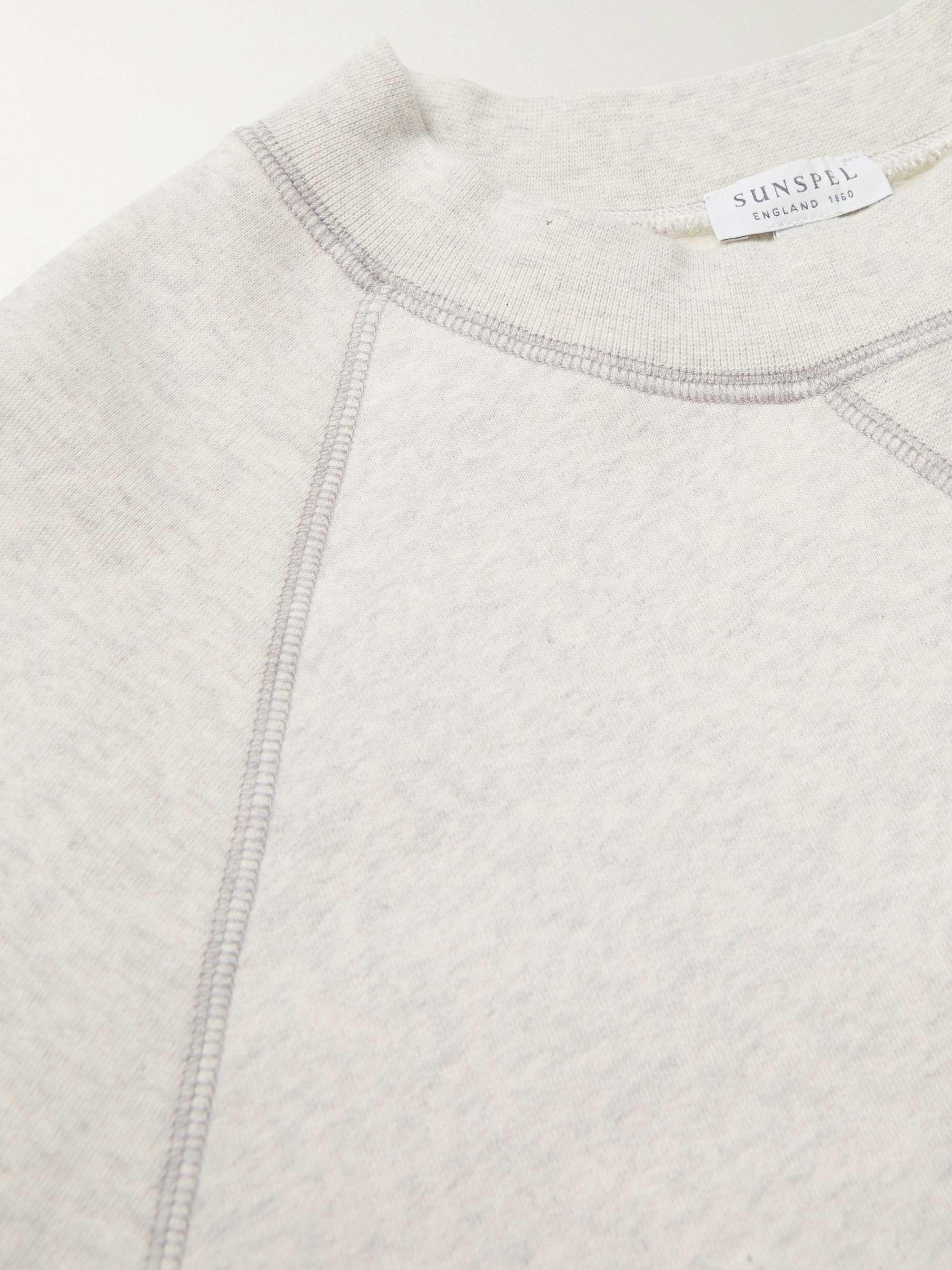 SUNSPEL Brushed Cotton-Jersey Sweatshirt