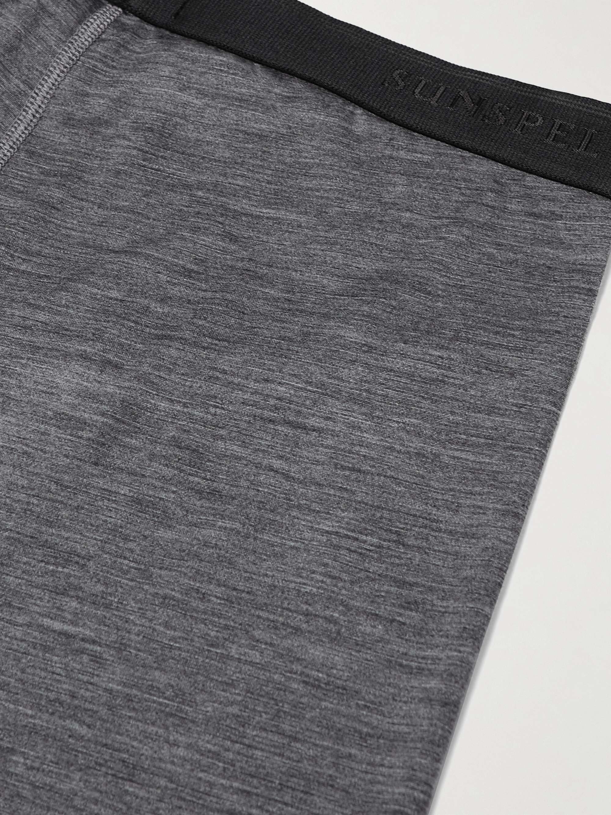SUNSPEL Merino Wool-Jersey Ski Tights