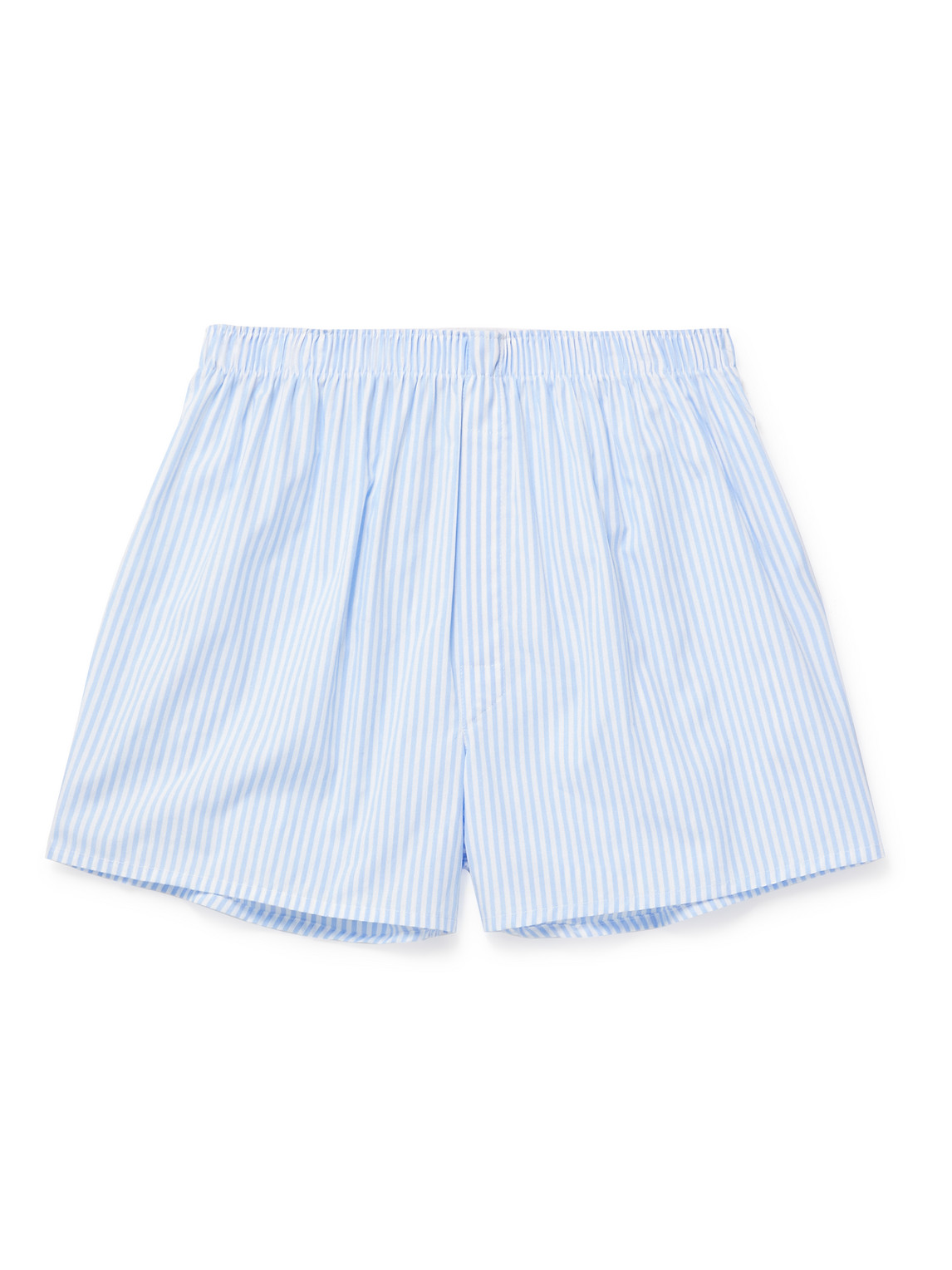 SUNSPEL STRIPED COTTON BOXER SHORTS