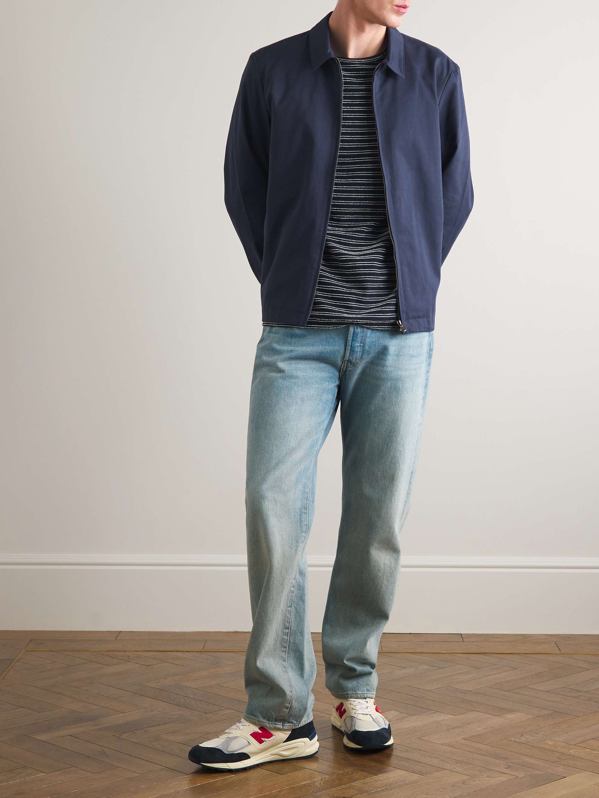 SUNSPEL Cotton-Twill Harrington Jacket for Men | MR PORTER