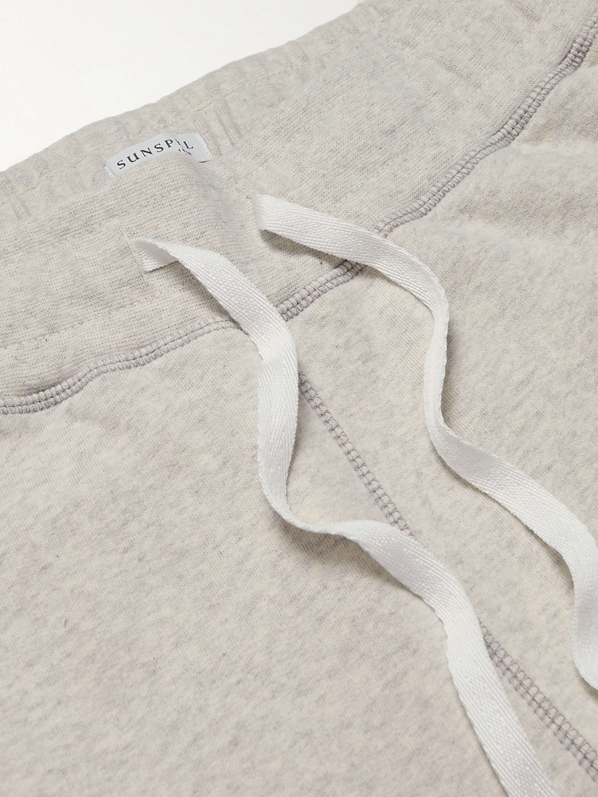SUNSPEL Tapered Cotton-Jersey Sweatpants