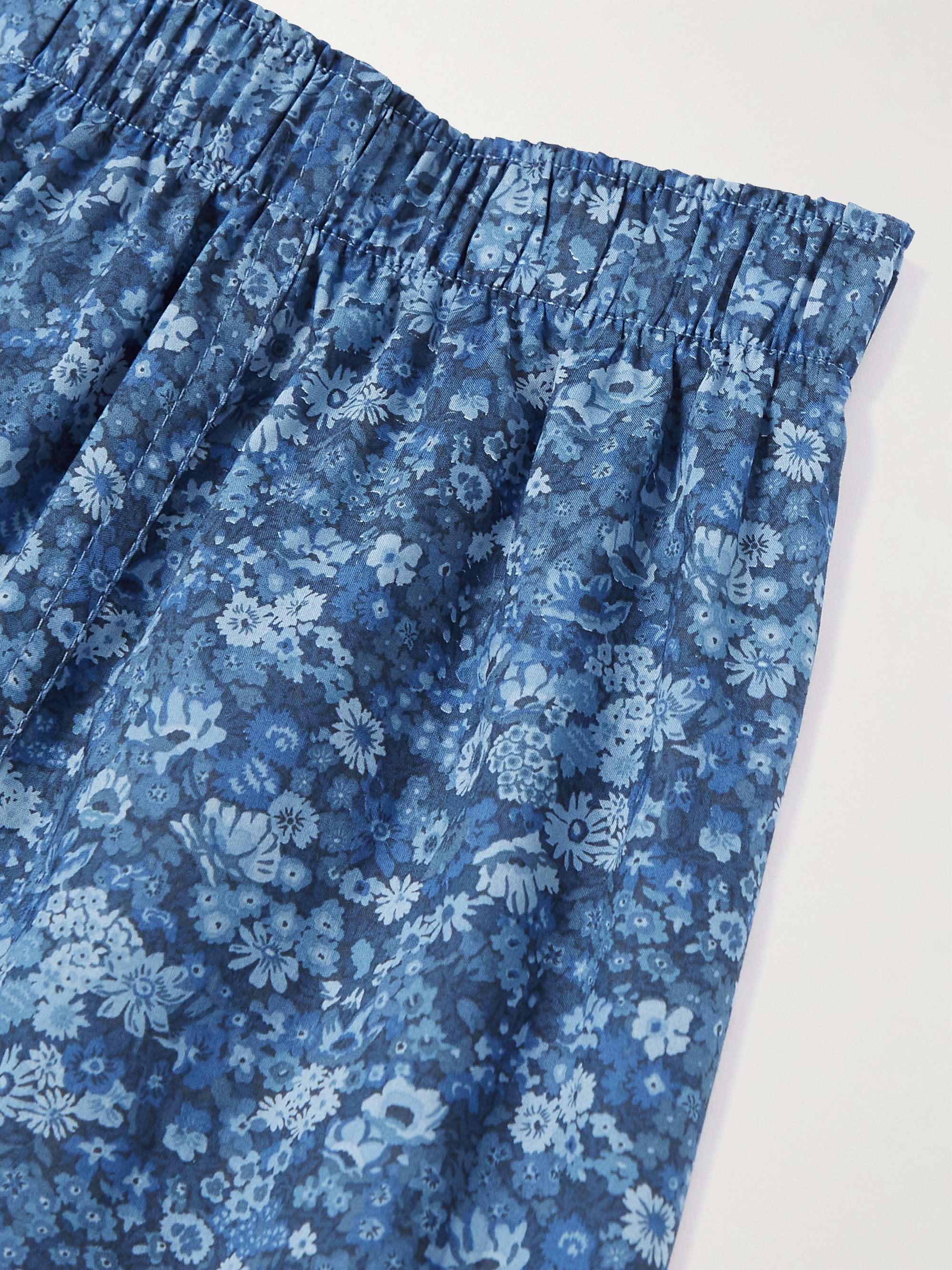 SUNSPEL Floral-Print Cotton Boxer Shorts