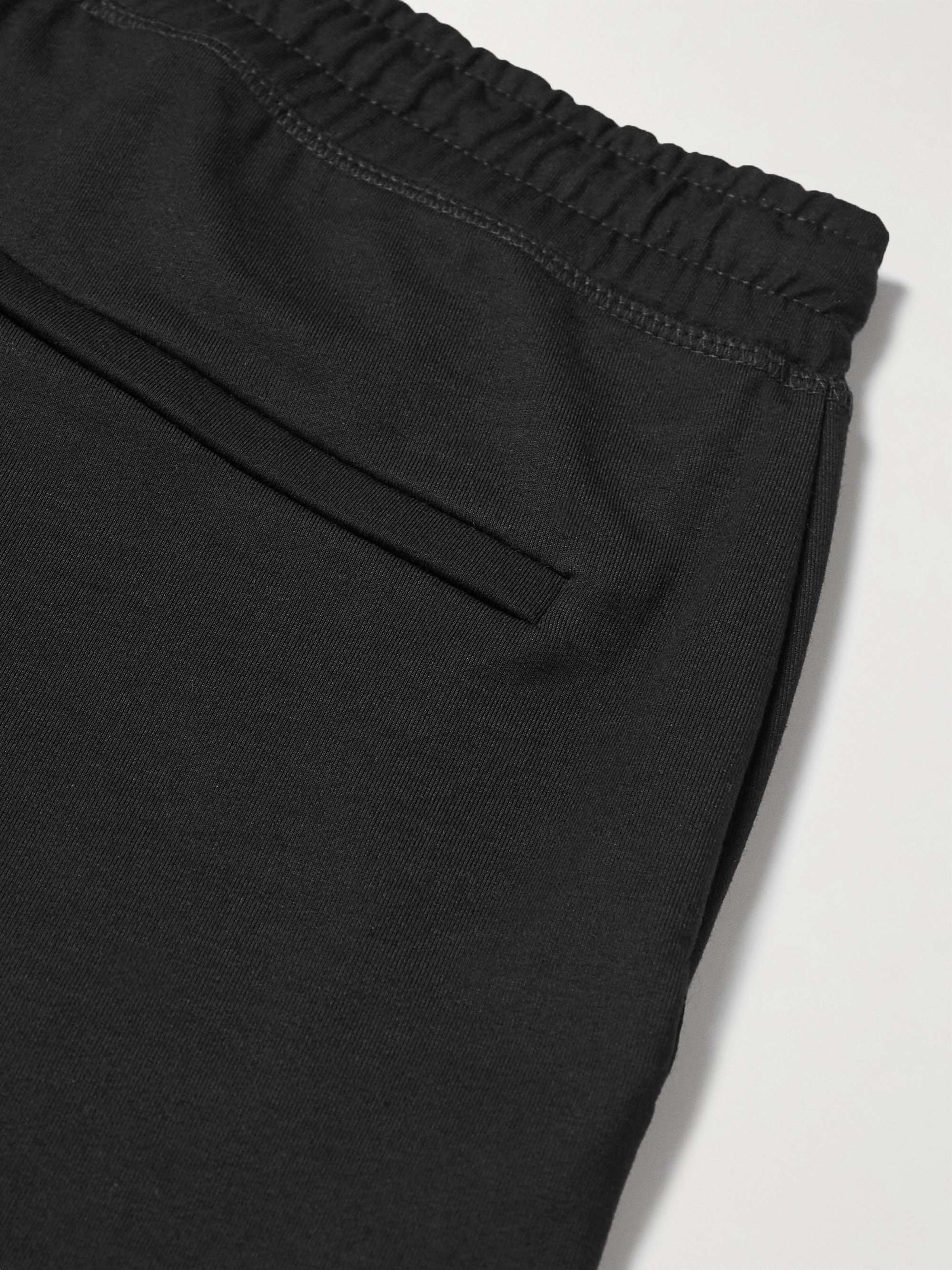 SUNSPEL Active Straight-Leg Cotton-Jersey Shorts