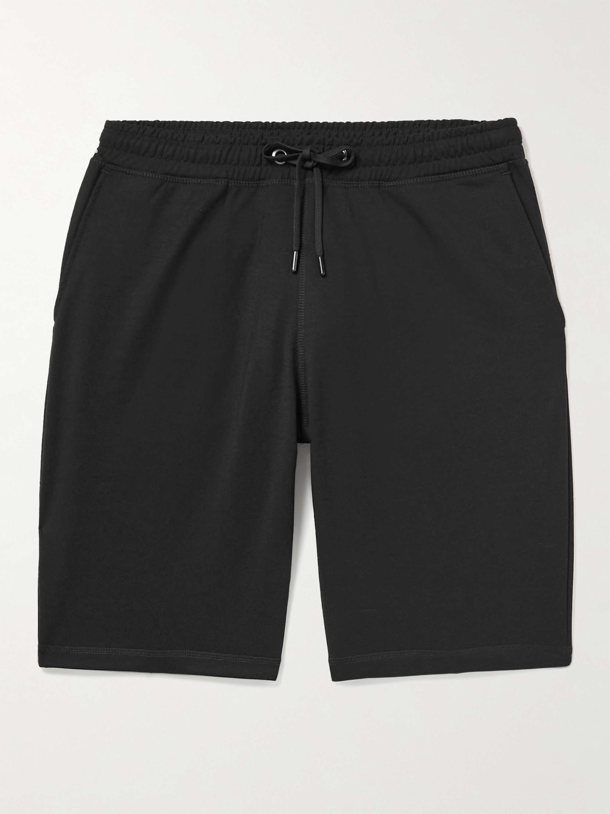 SUNSPEL Active Straight-Leg Cotton-Jersey Shorts