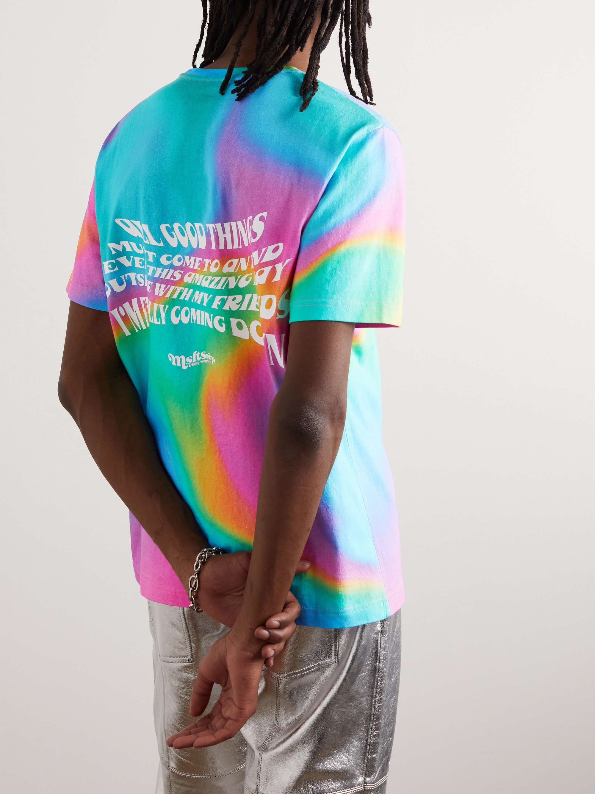 MSFTSREP Printed Cotton-Jersey T-Shirt