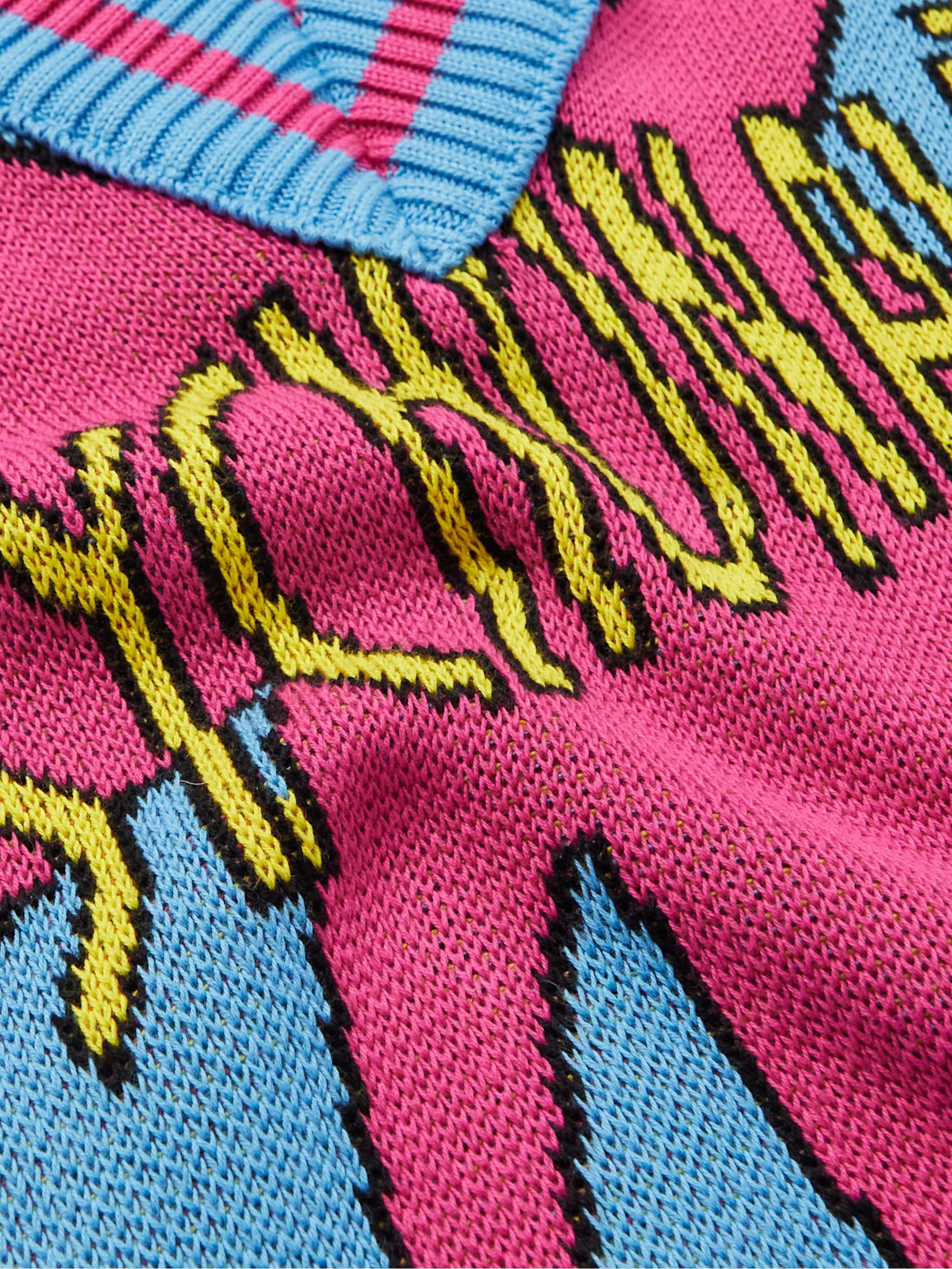 MSFTSREP Logo-Print Organic Cotton Gilet