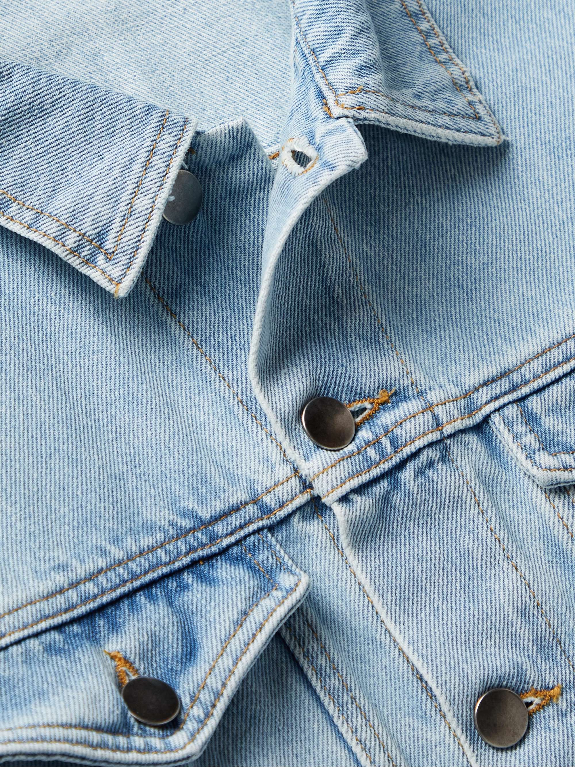 MSFTSREP Logo-Print Denim Jacket