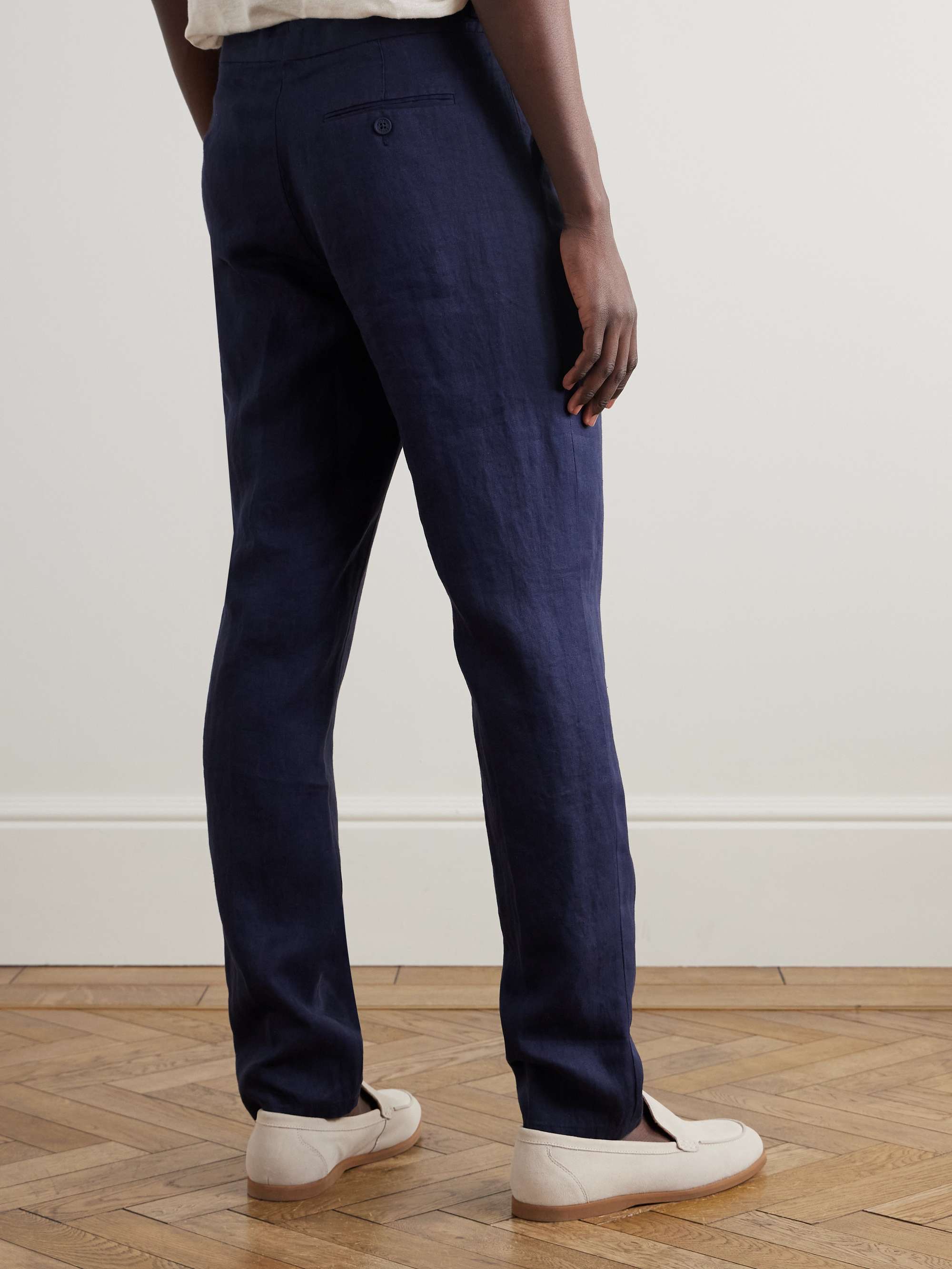 ORLEBAR BROWN Griffon Slim-Fit Linen Trousers