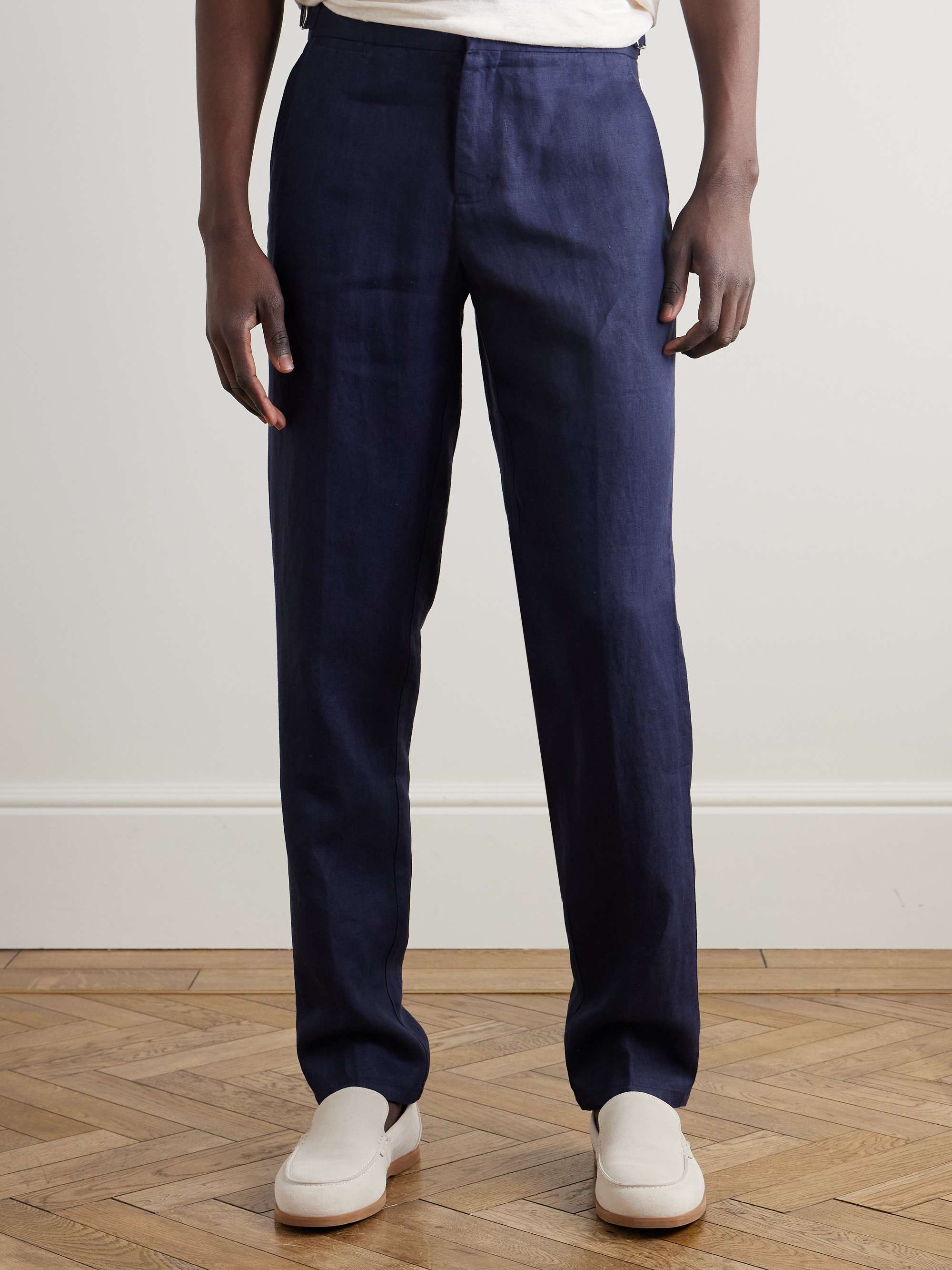 ORLEBAR BROWN Griffon Slim-Fit Linen Trousers