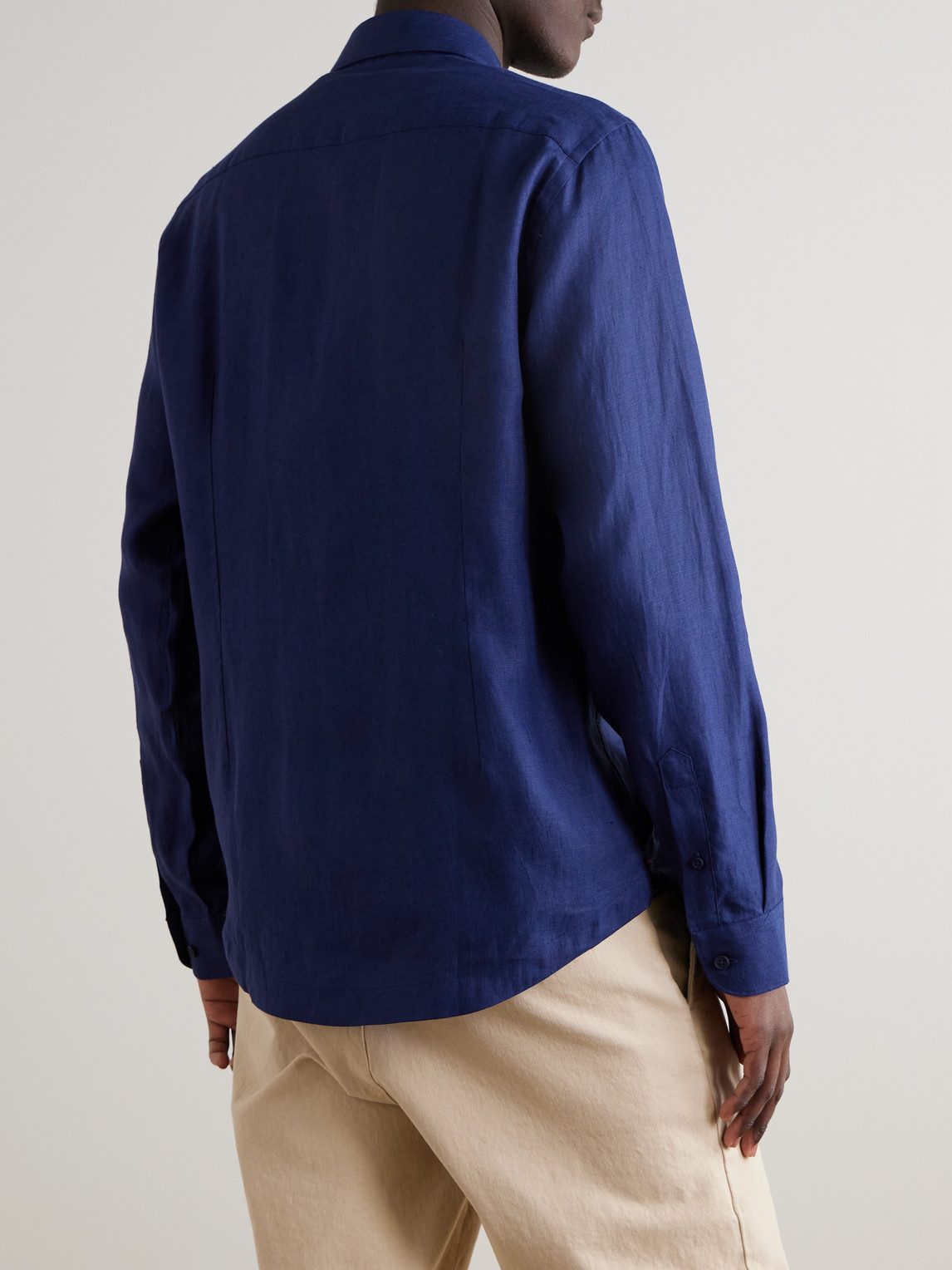 Giles Slim-Fit Linen Shirt