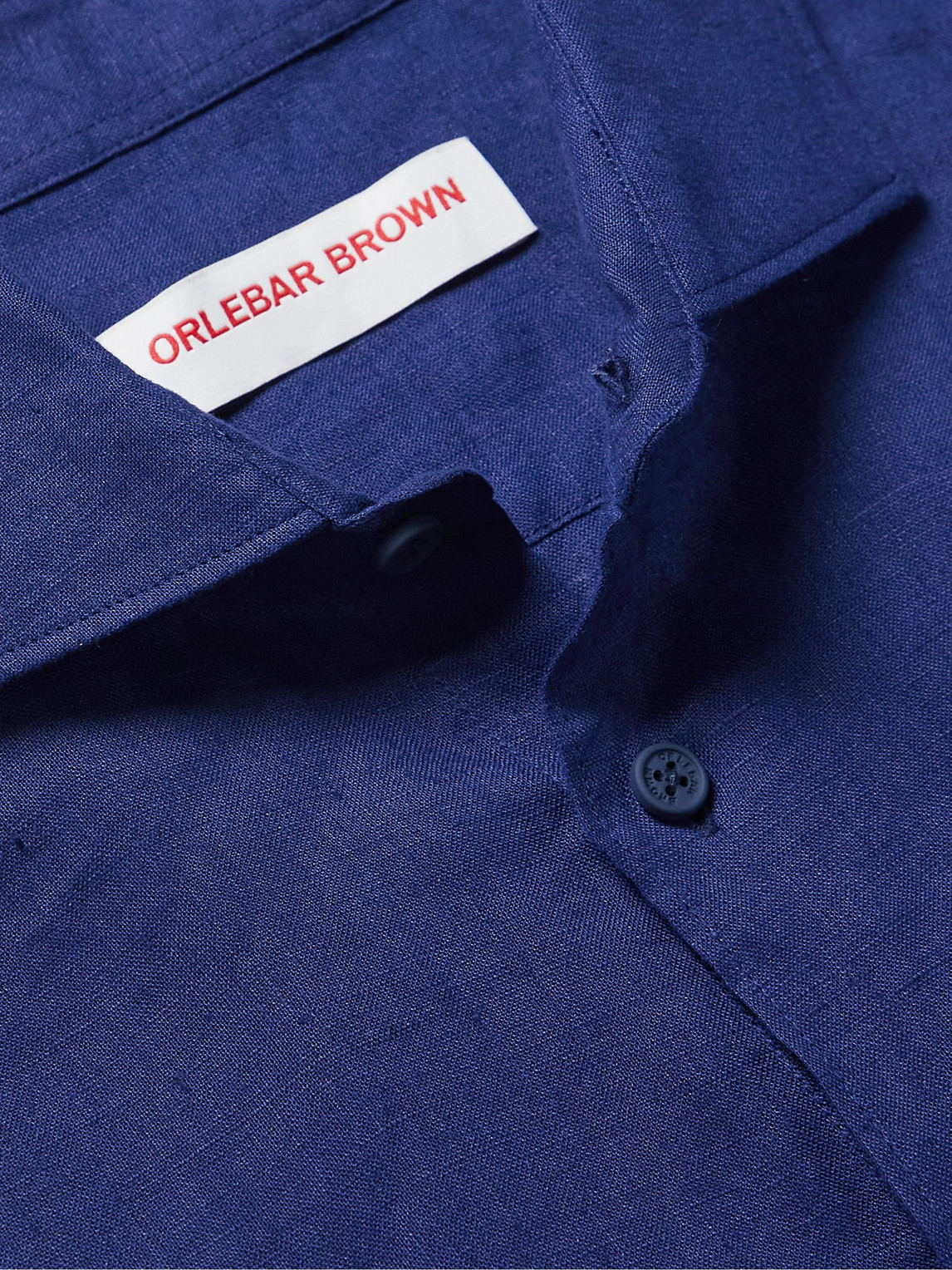 Giles Slim-Fit Linen Shirt