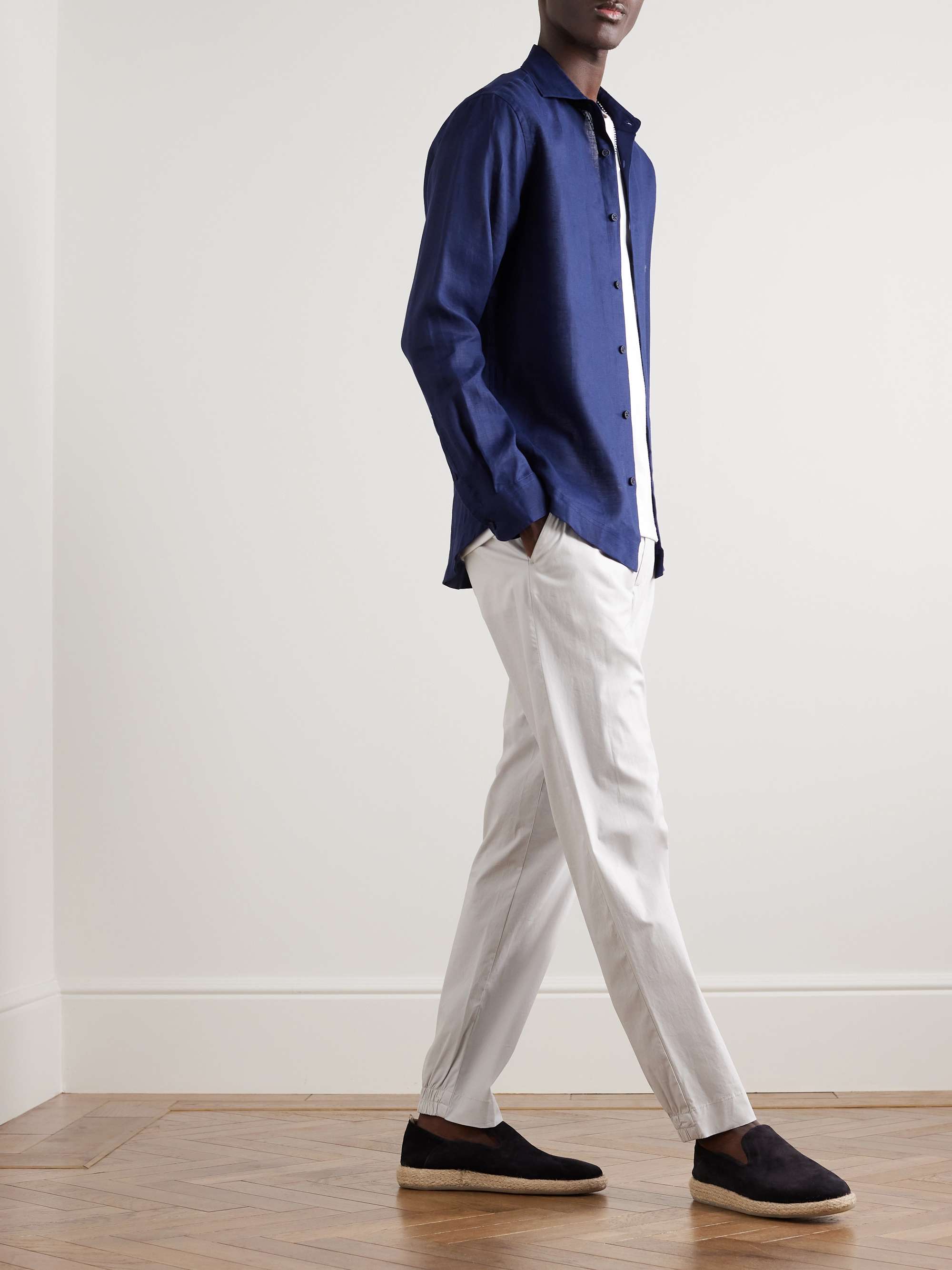 ORLEBAR BROWN Giles Slim-Fit Linen Shirt