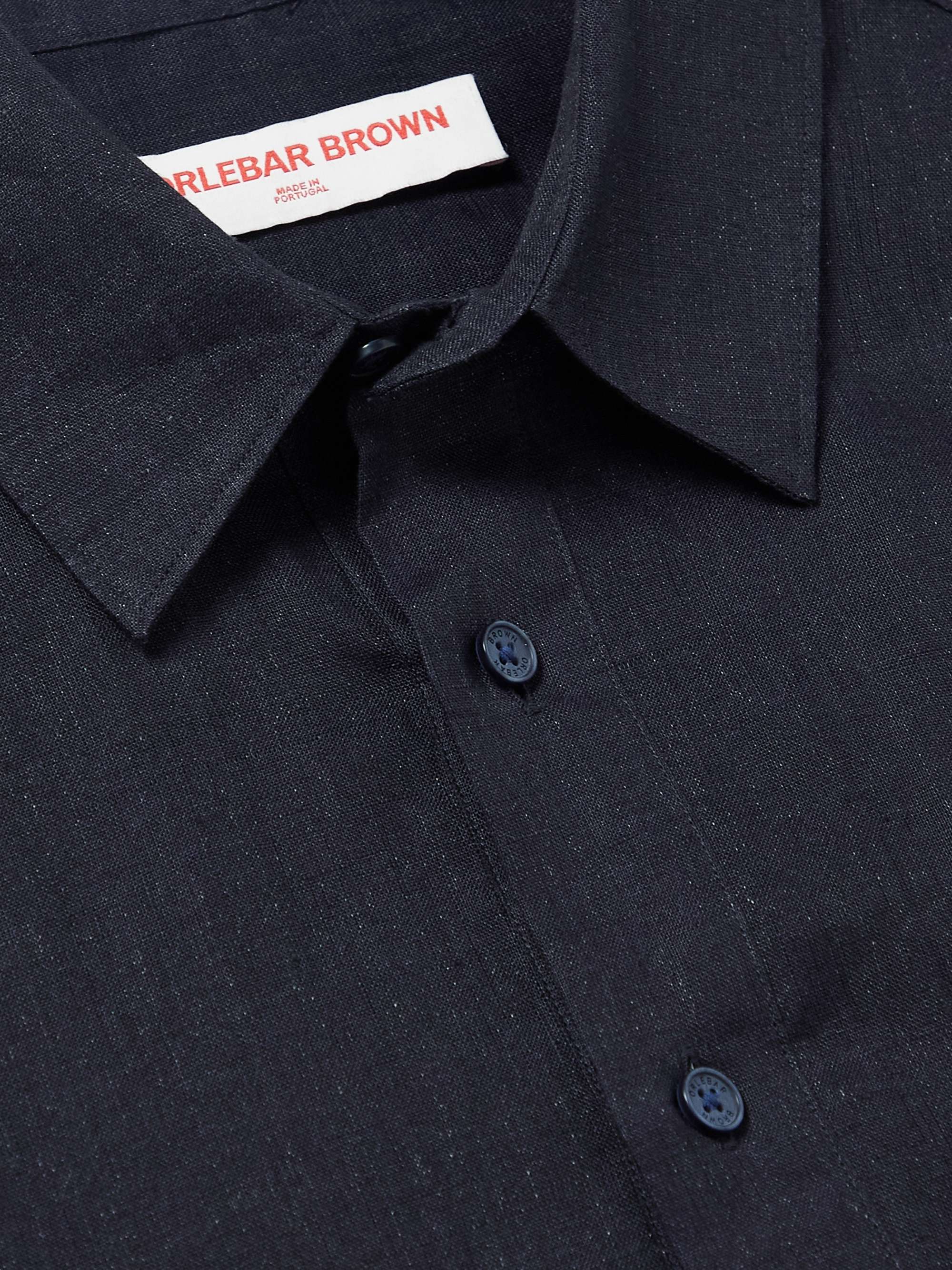 ORLEBAR BROWN Ridley Linen Shirt