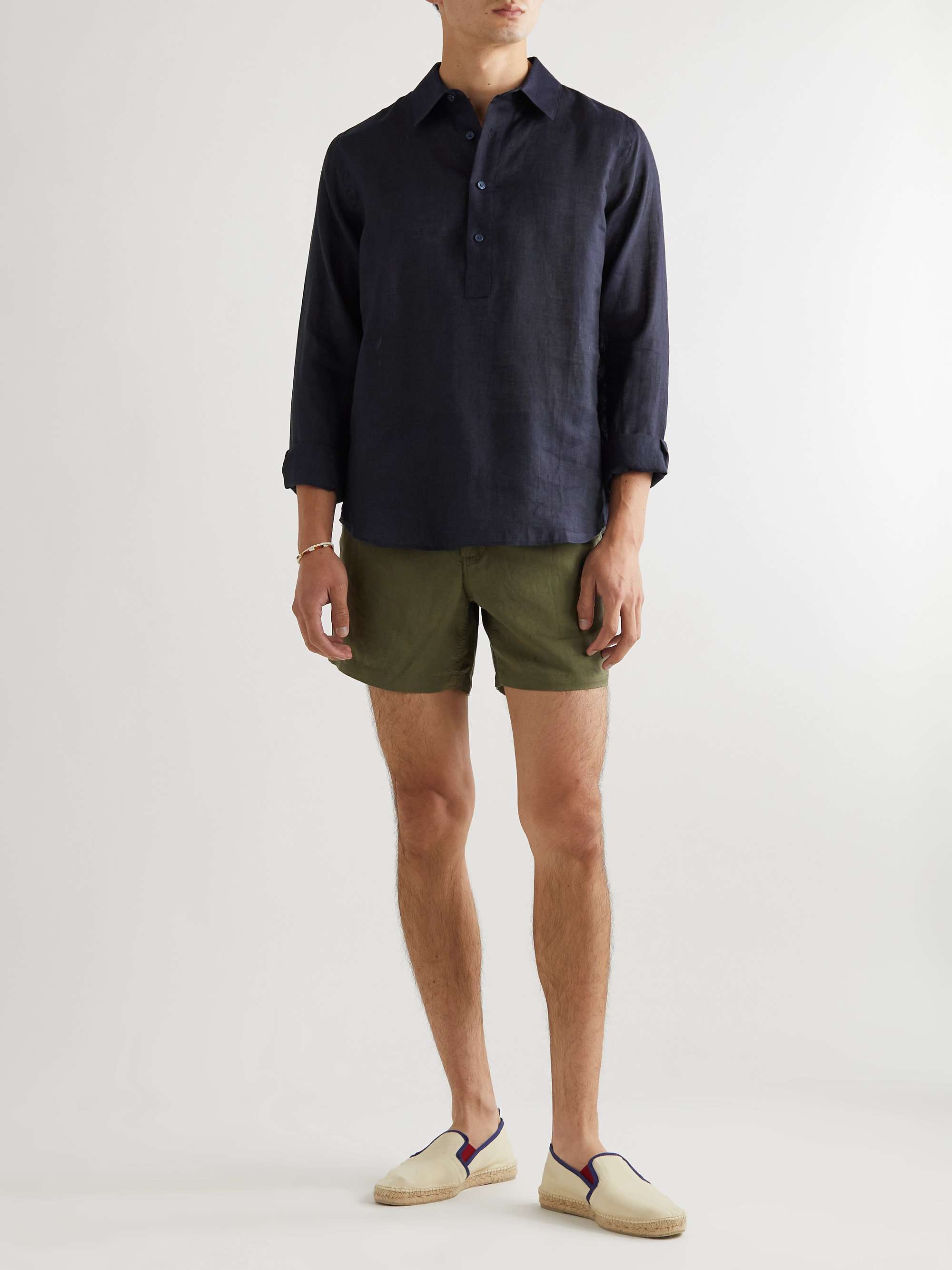 ORLEBAR BROWN Ridley Linen Shirt