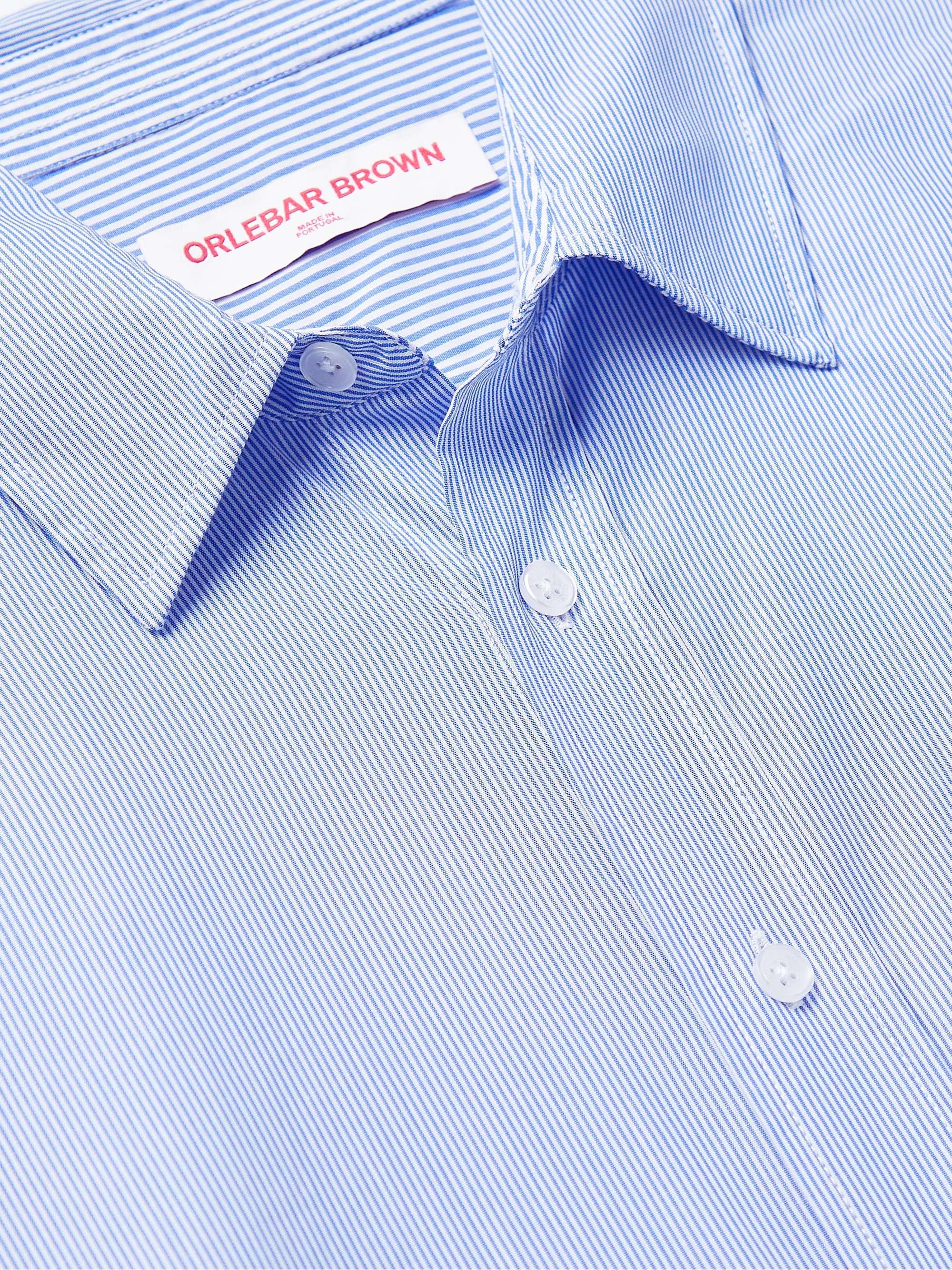 ORLEBAR BROWN Grasmoor Striped Cotton Shirt