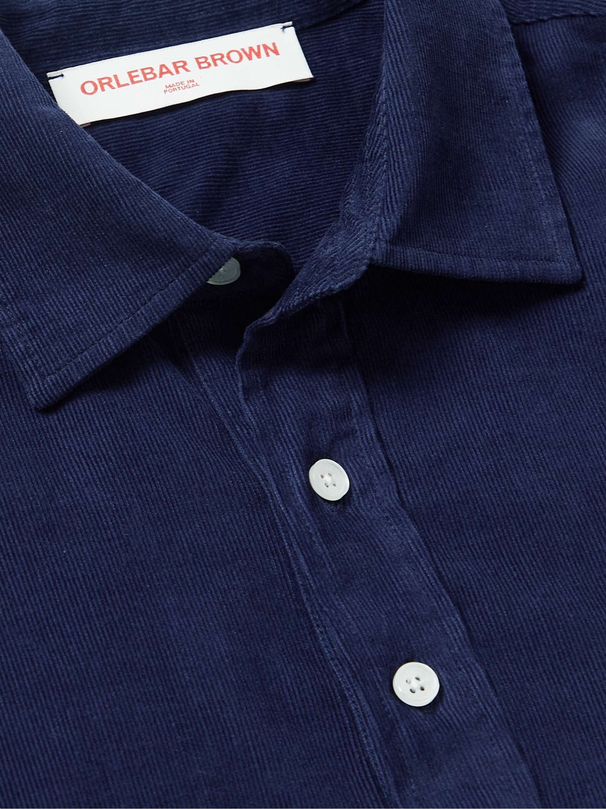 ORLEBAR BROWN Shanklin Cotton-Corduroy Shirt