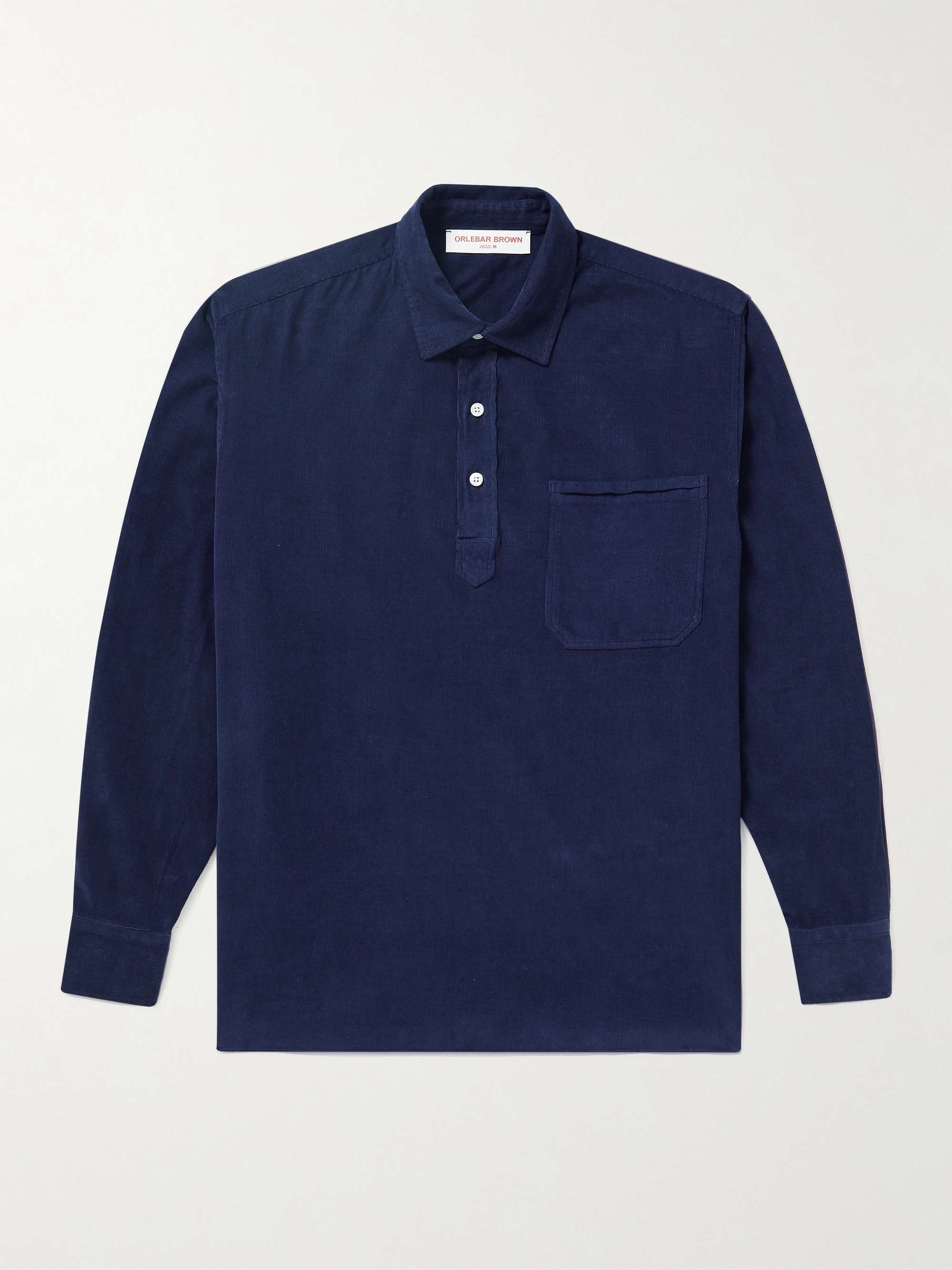 ORLEBAR BROWN Shanklin Cotton-Corduroy Shirt
