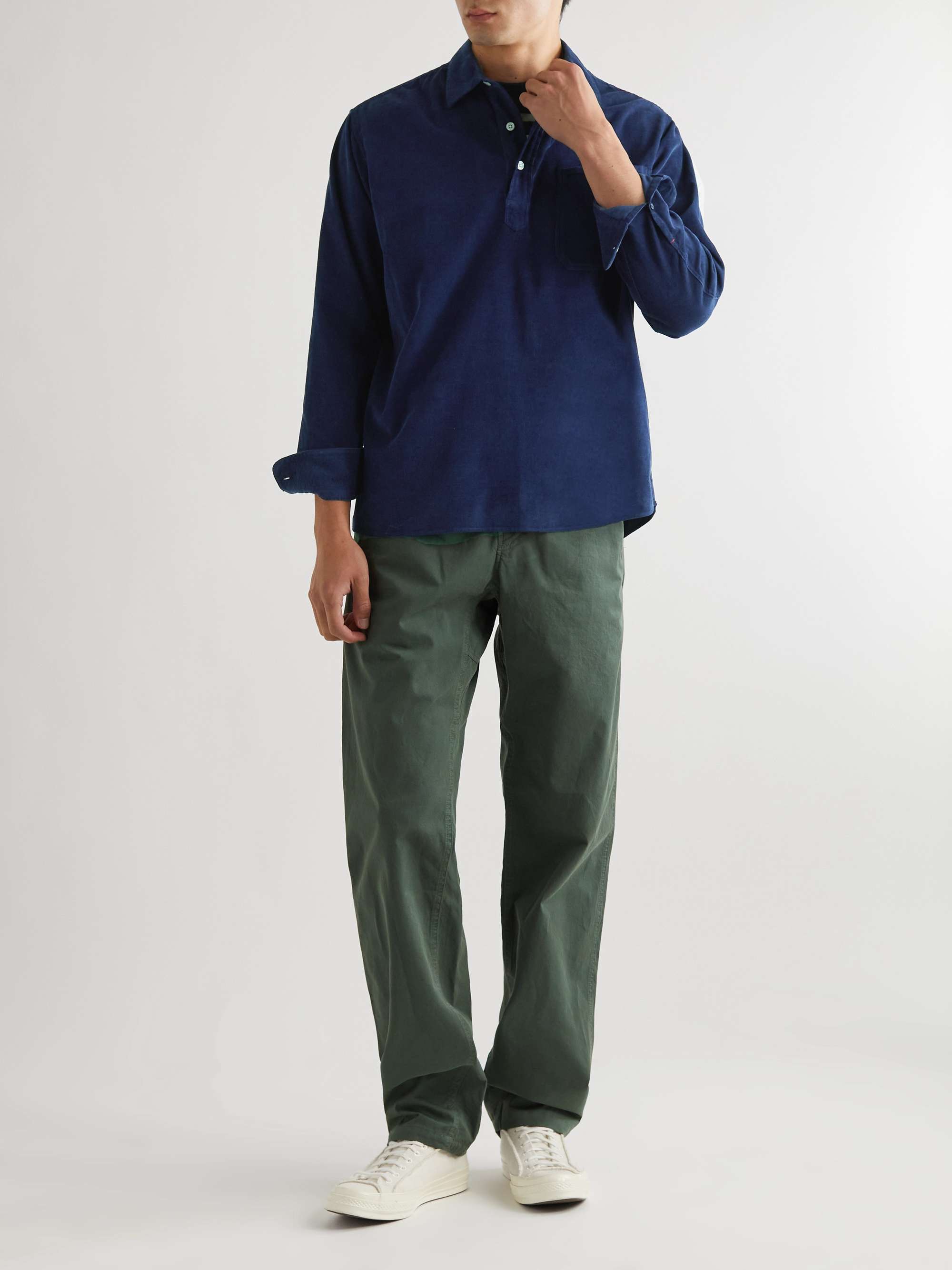 ORLEBAR BROWN Shanklin Cotton-Corduroy Shirt