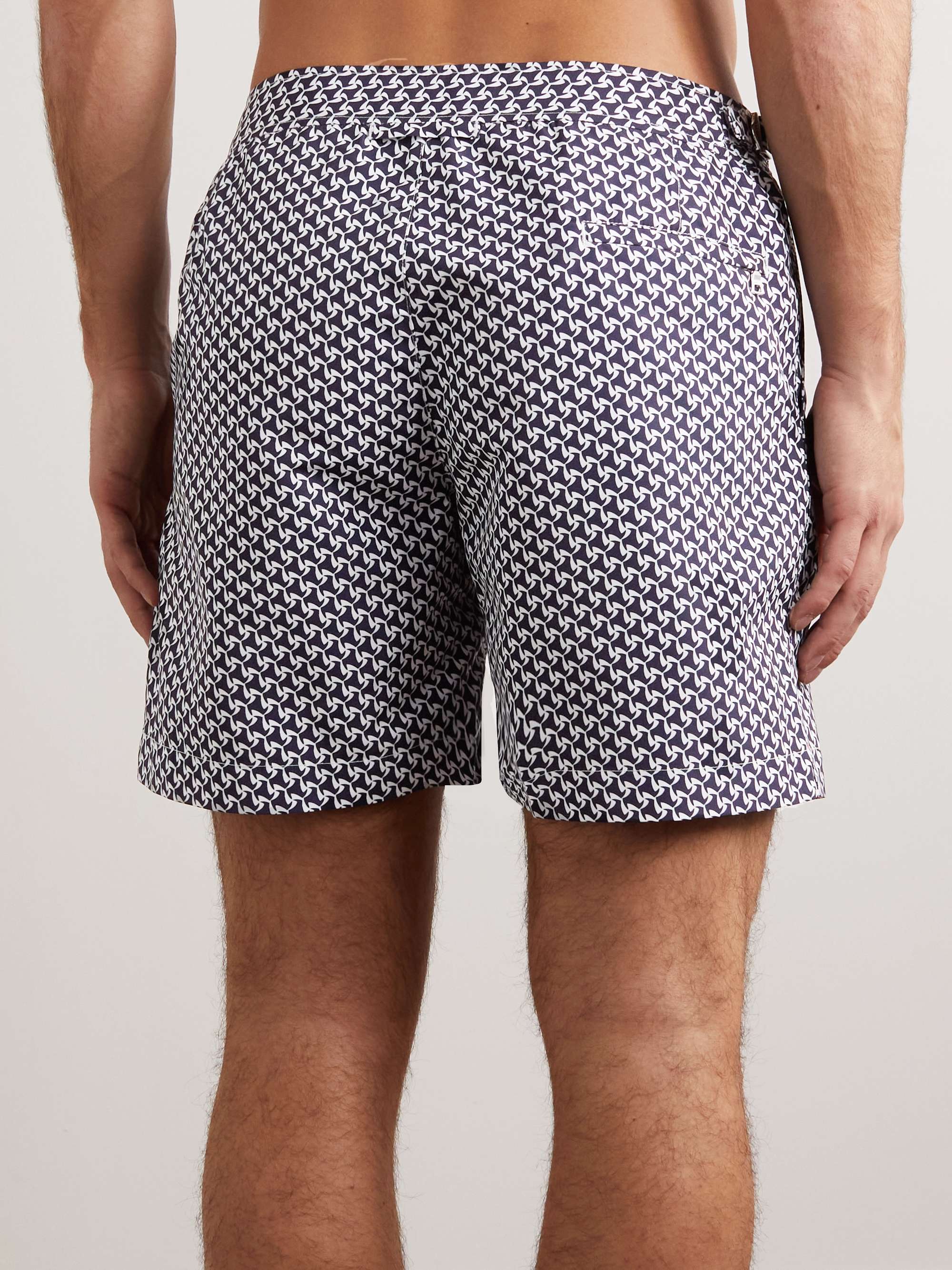 ORLEBAR BROWN Bulldog Mid-Length Printed Recycled Swim Shorts